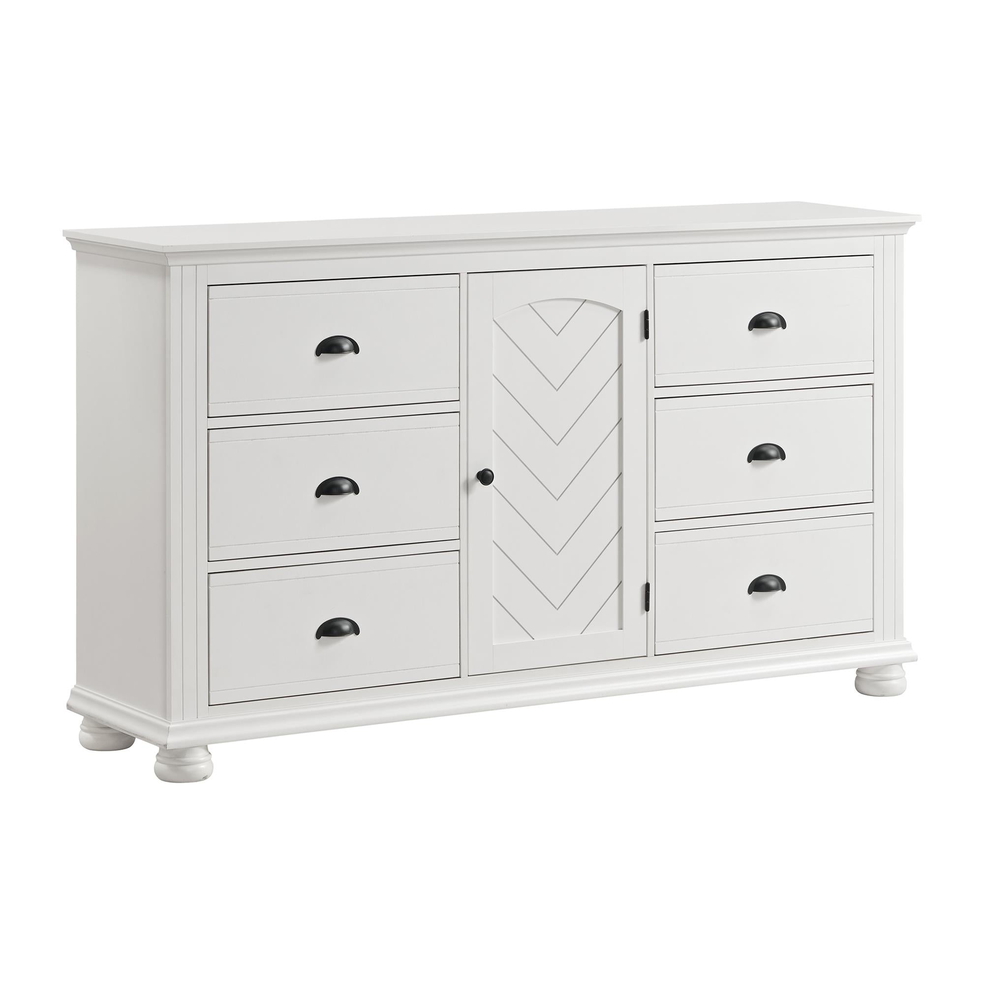 Elements International Kona B-9340-7-DR 6-Drawer Dresser