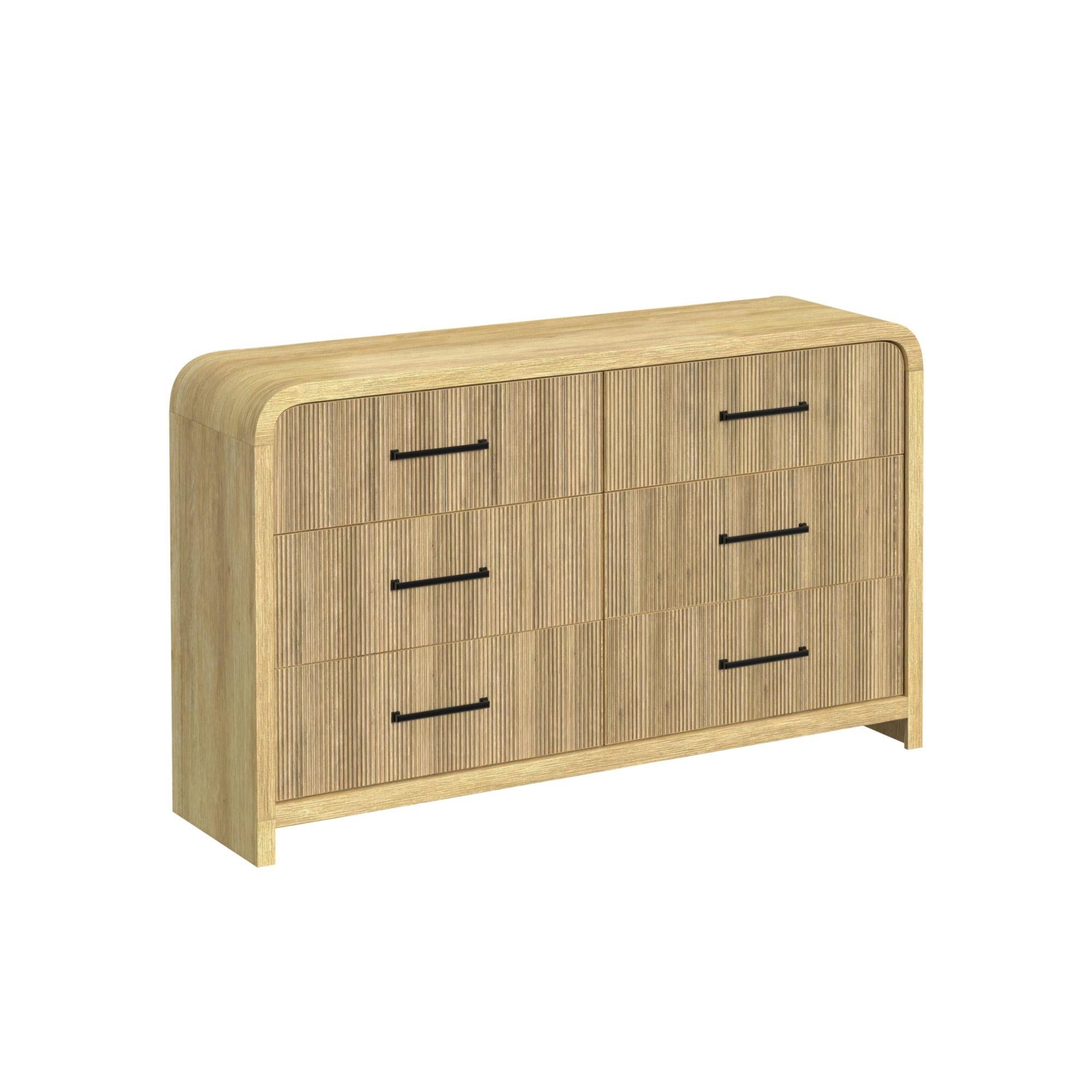 Elements International Ridgemont B-14440-6-DR 6-Drawer Dresser - Image 1
