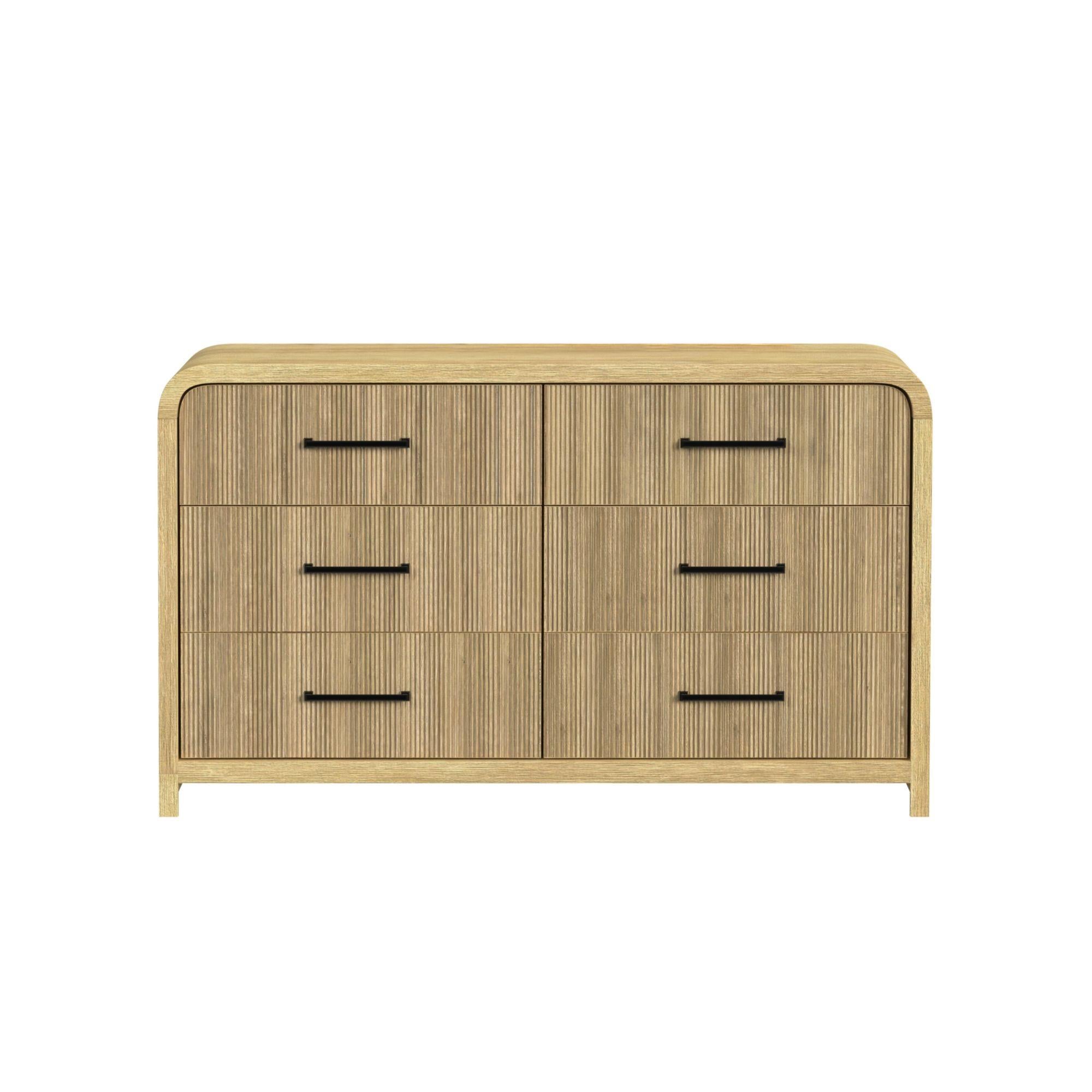 Elements International Ridgemont B-14440-6-DR 6-Drawer Dresser - Image 2