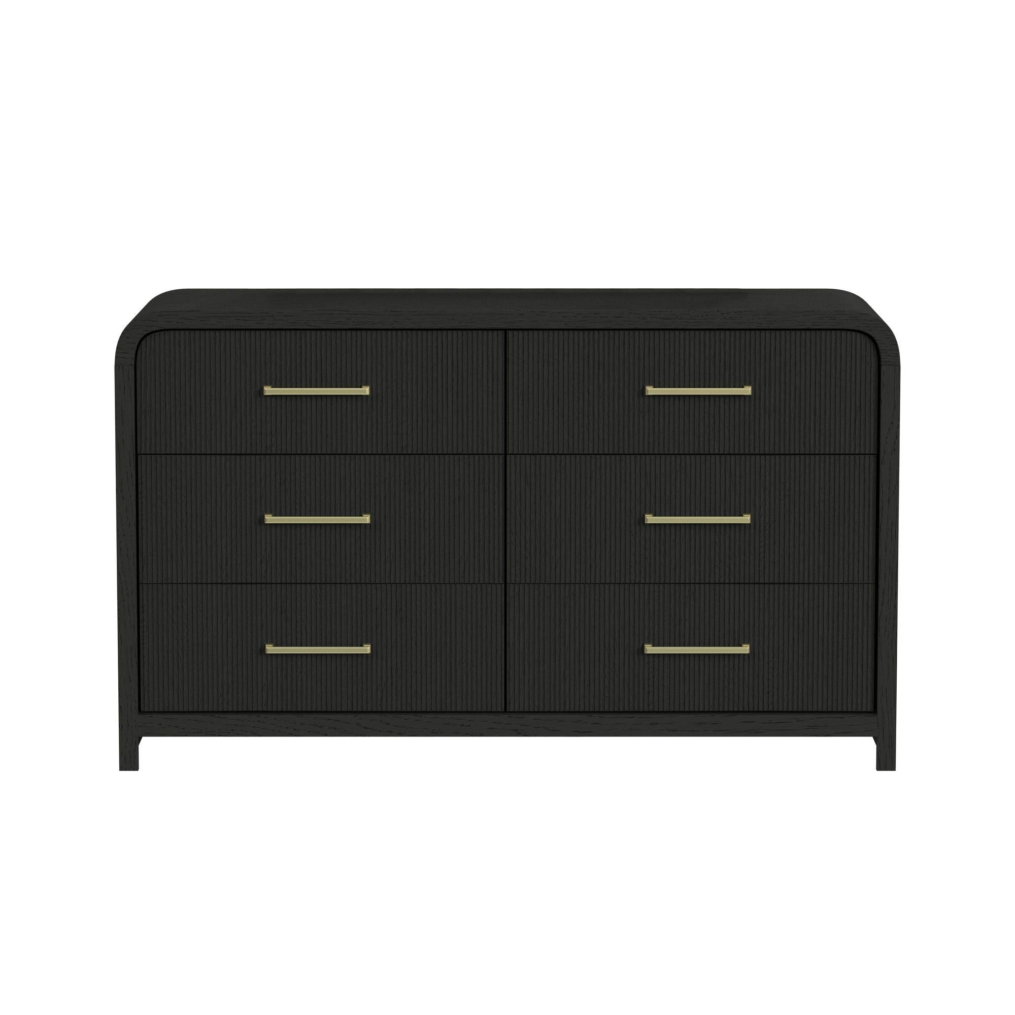 Elements International Ridgemont B-14440-8W-DR 6-Drawer Dresser - Image 2