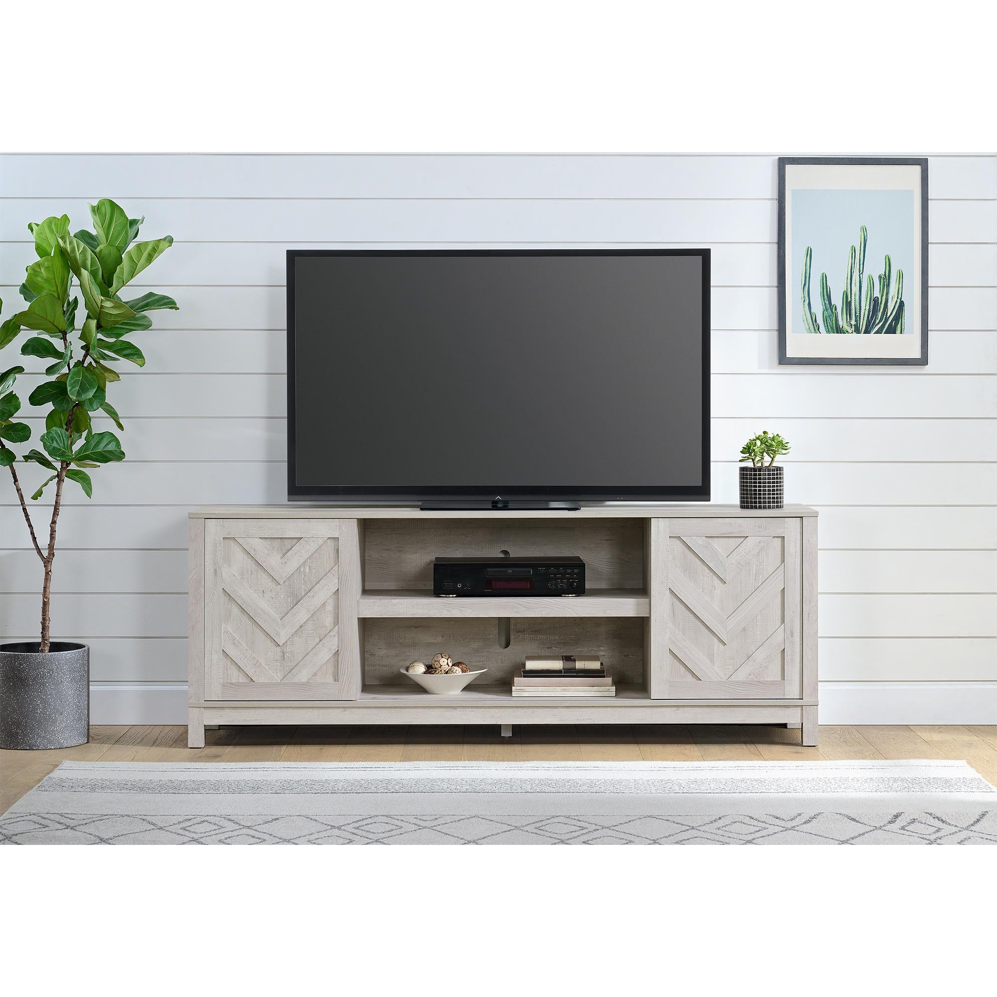 Elements International Eleanor LA-6460-3-TV2 70" Tv Stand - Image 3