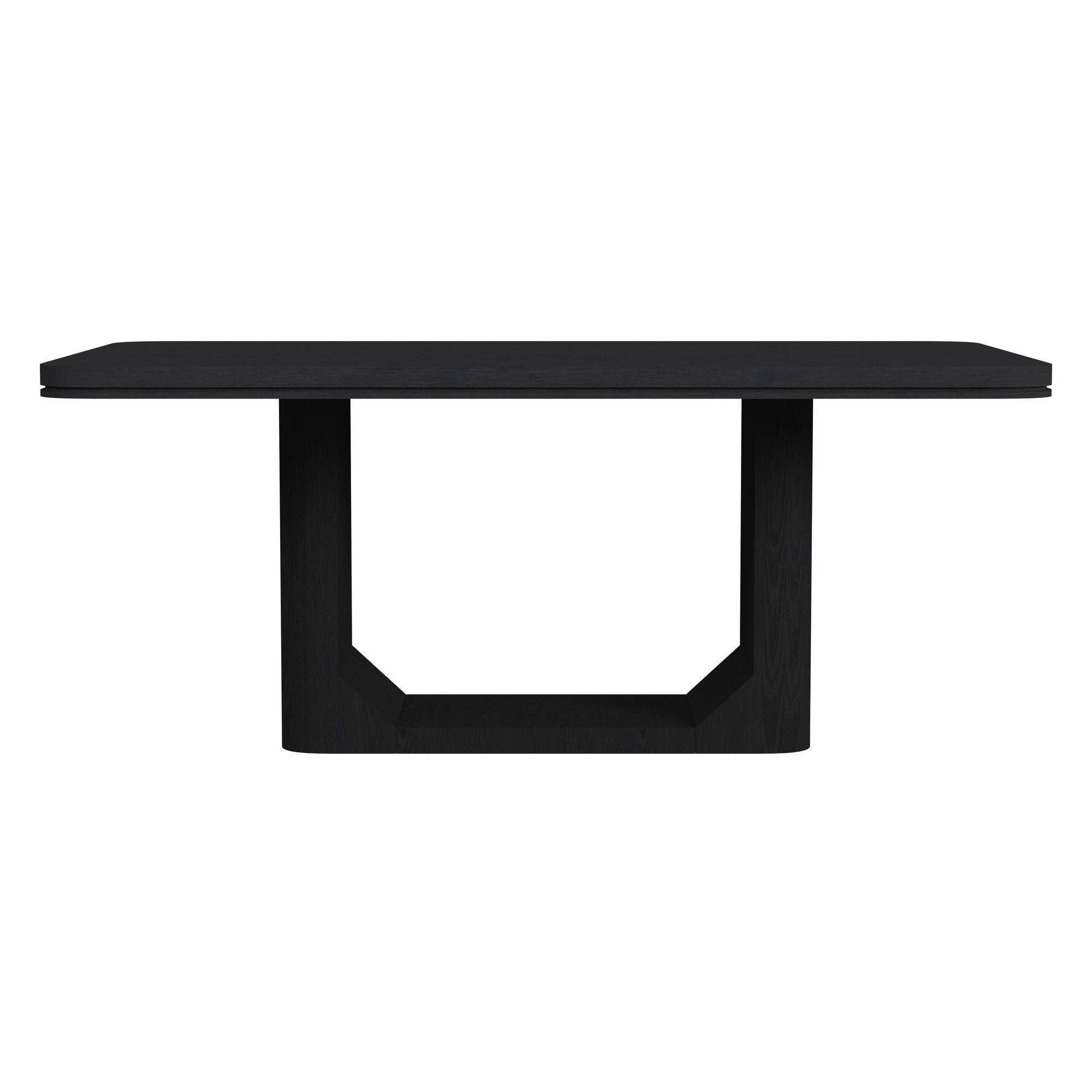 Elements International Rosalie D-16860-8-DT 72" Rectangular Dining Table - Image 2