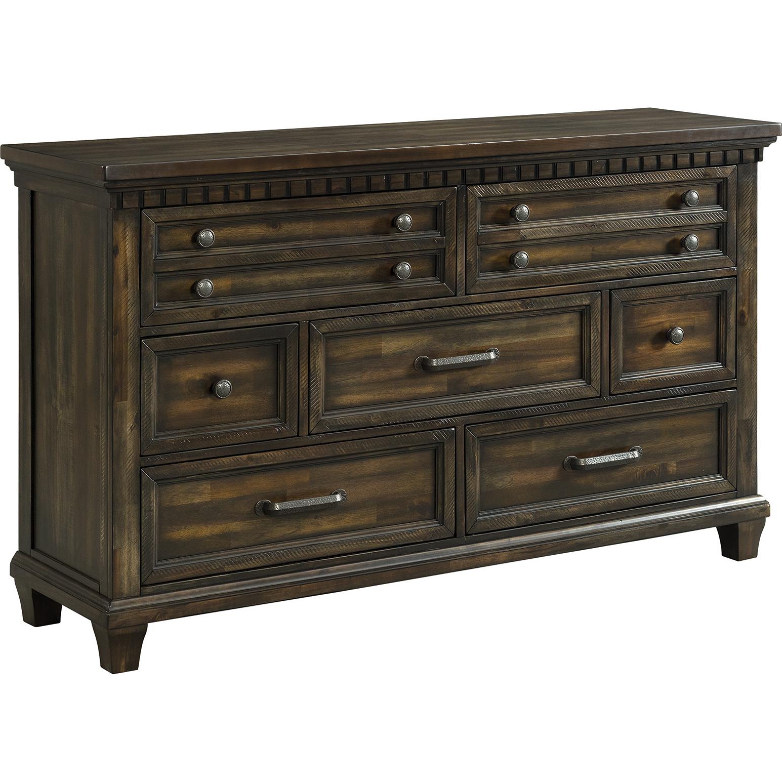 Elements International McCoy B-10530-5-DR 7-Drawer Dresser - Image 1