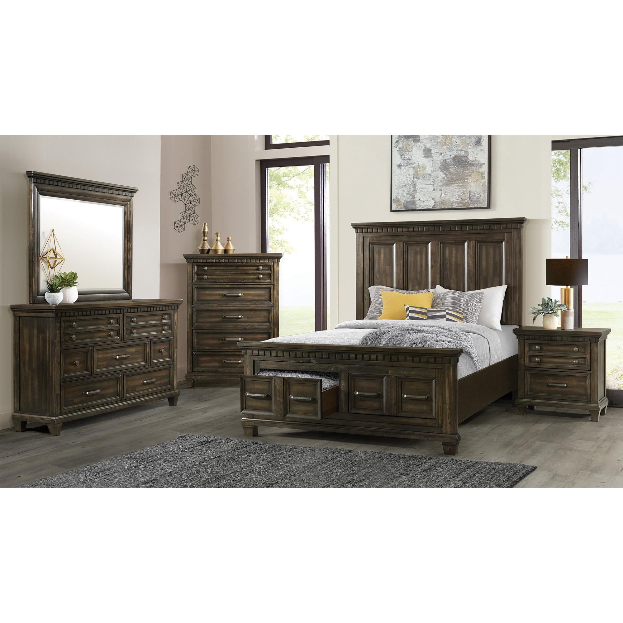 Elements International McCoy B-10530-5-DR 7-Drawer Dresser - Image 3