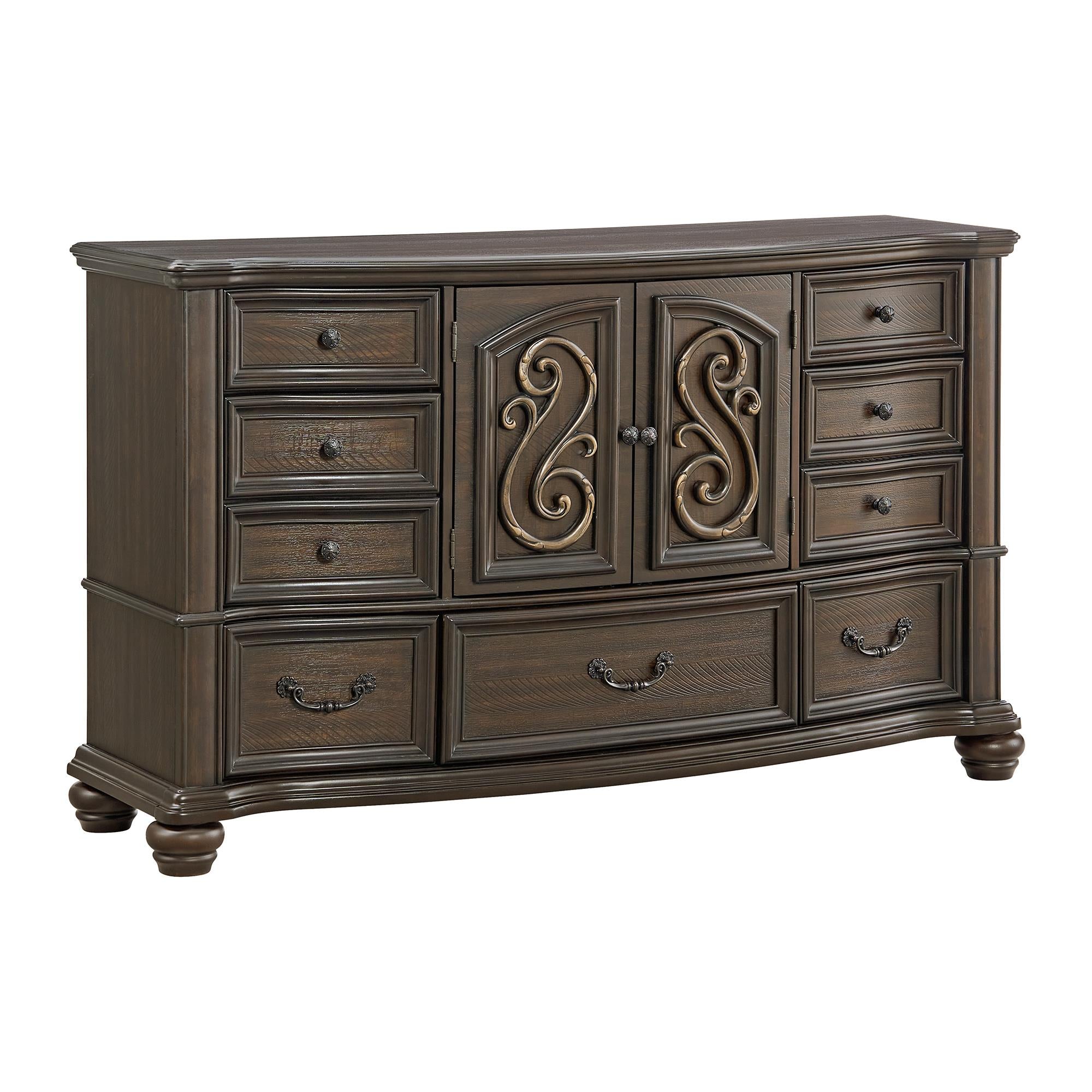Elements International Brunswick B-13070-5-DR 7-Drawer Dresser - Image 1