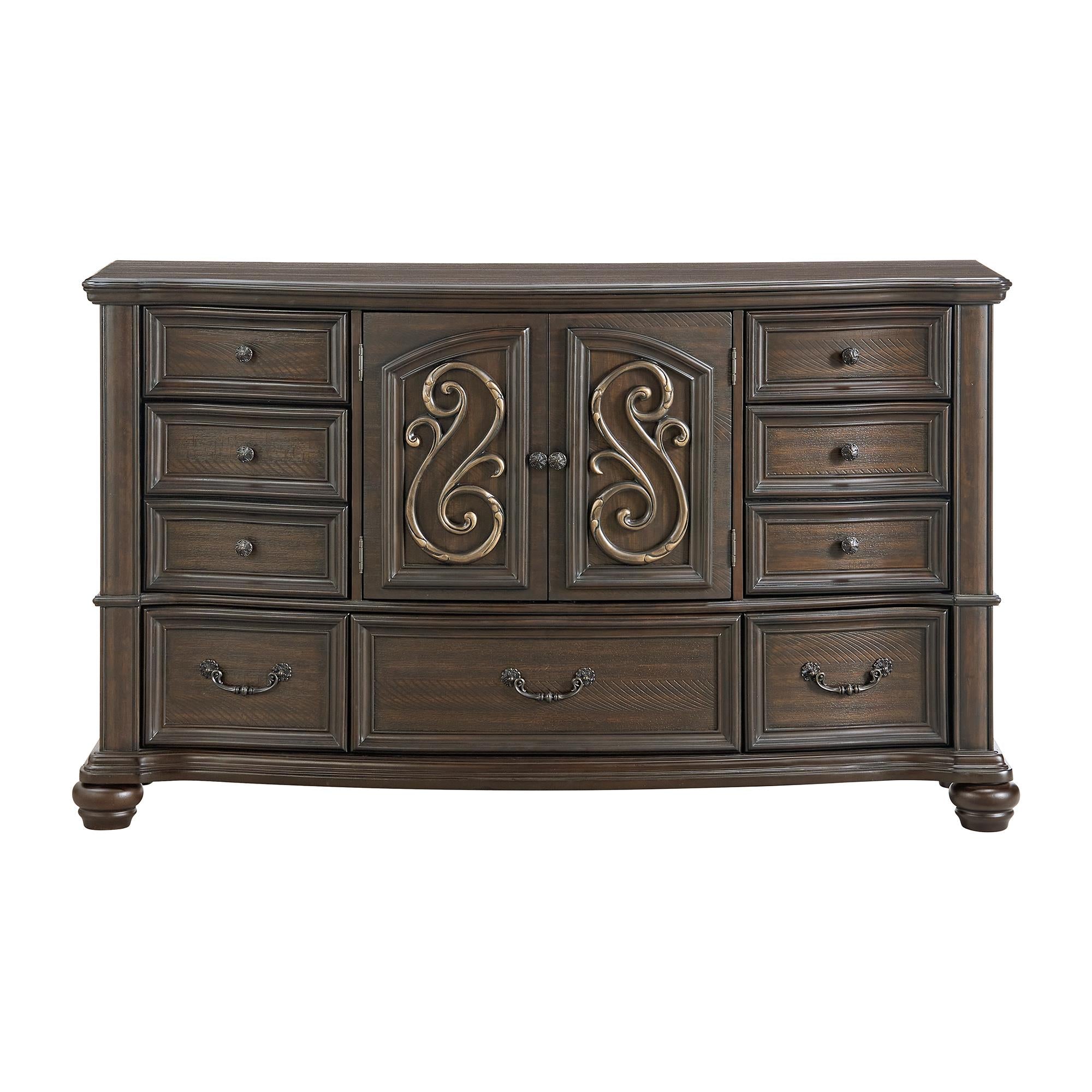 Elements International Brunswick B-13070-5-DR 7-Drawer Dresser - Image 2