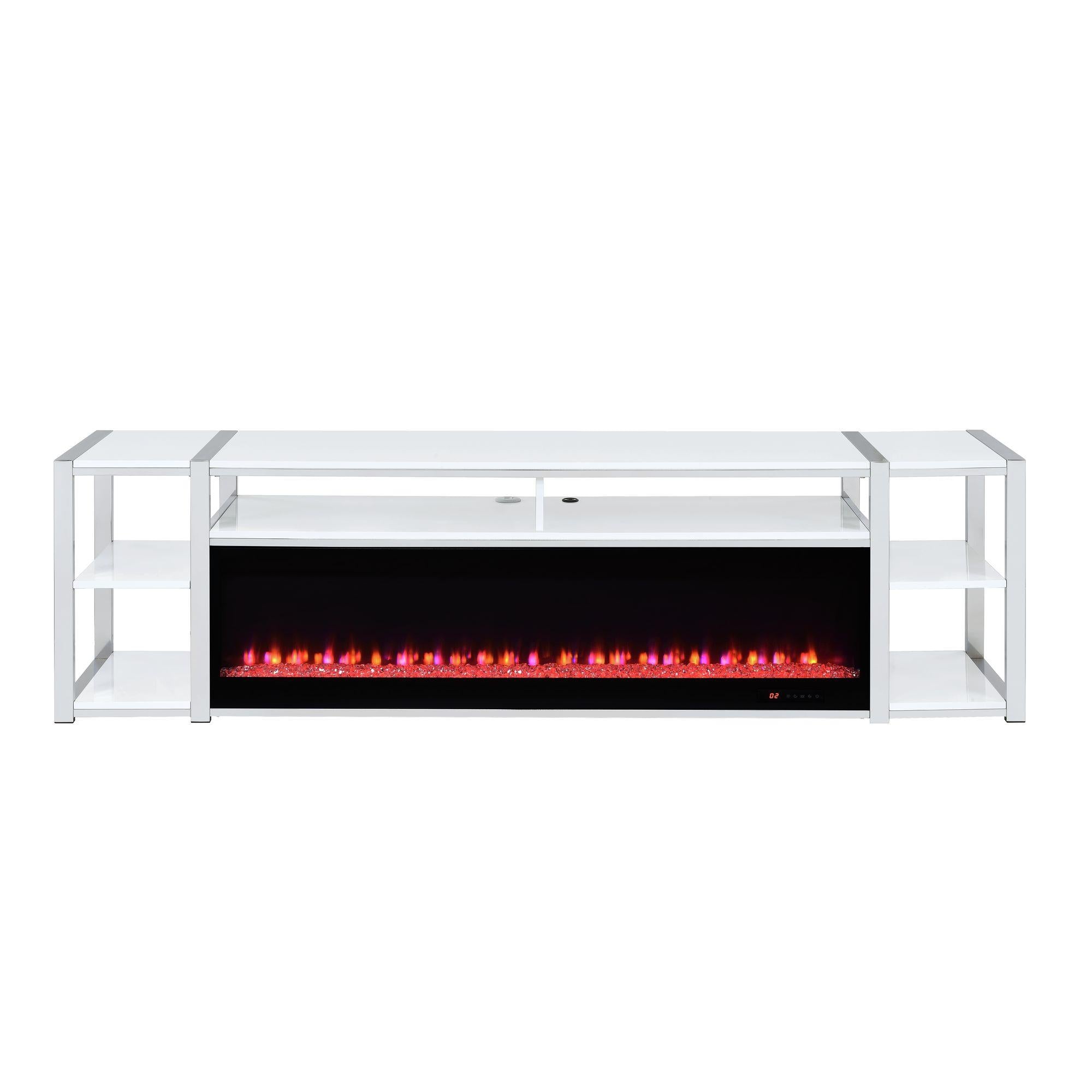 Elements International Midway LA-17270-7-FP 80" Tv Console - Image 3