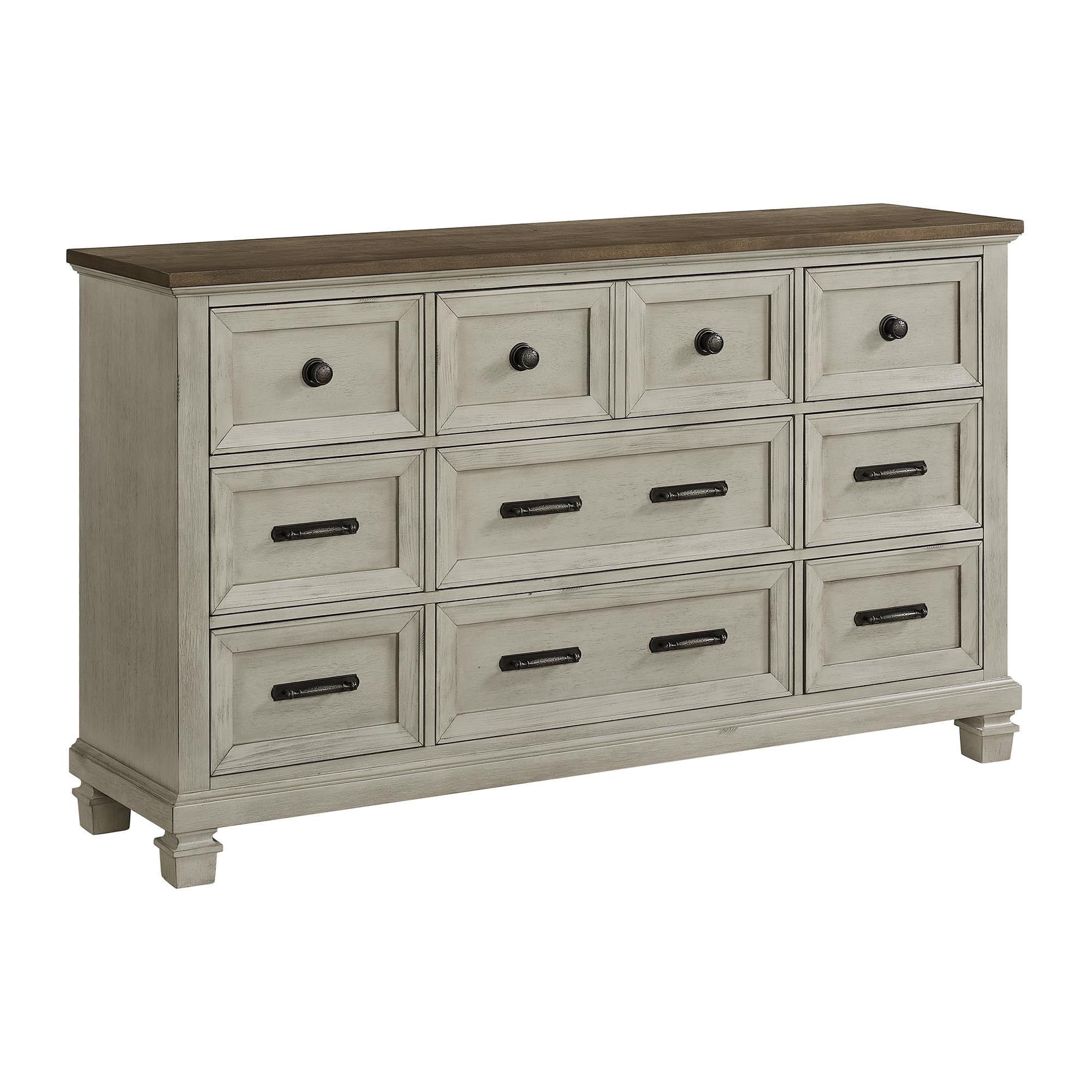 Elements International Farmington B-9890-7-DR 9-Drawer Dresser