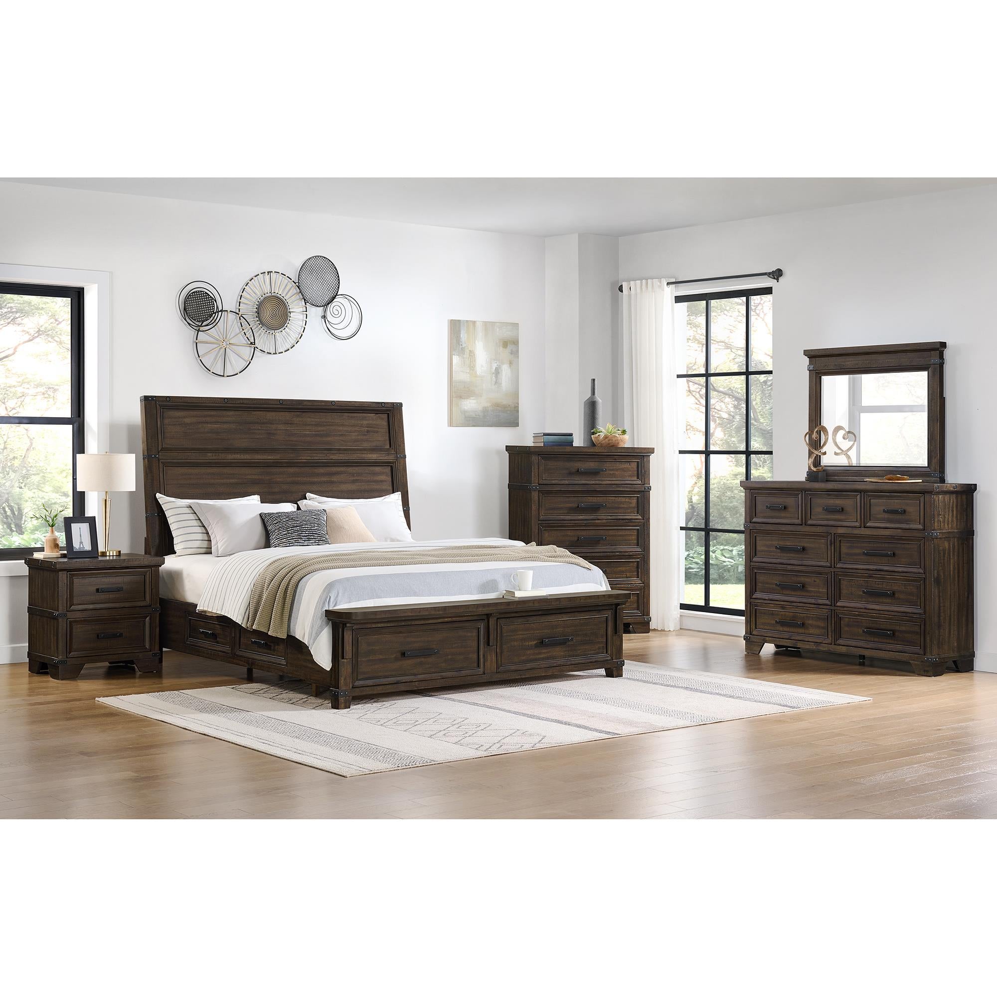 Elements International Colorado City B-13010-8-DR 9-Drawer Dresser - Image 3