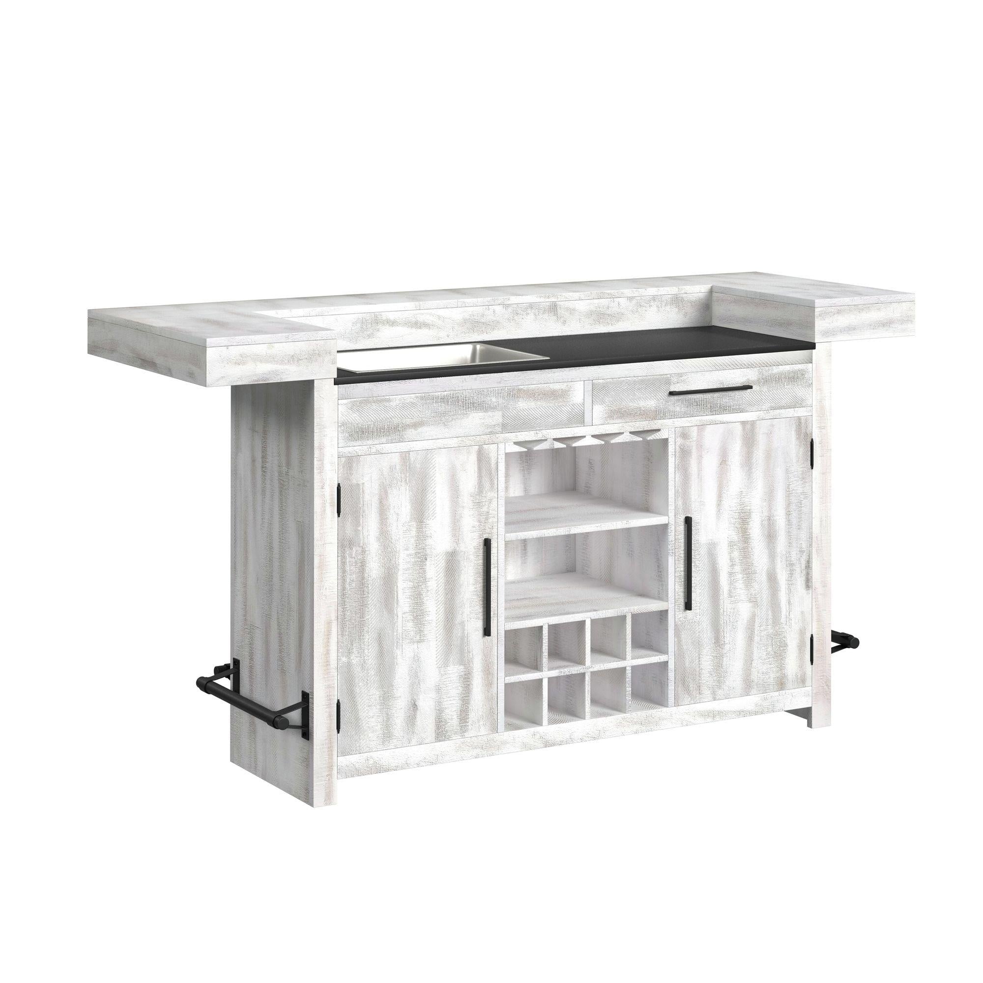 Elements International Rogen Rustic DA-12850-7-BT Bar Table - Image 1
