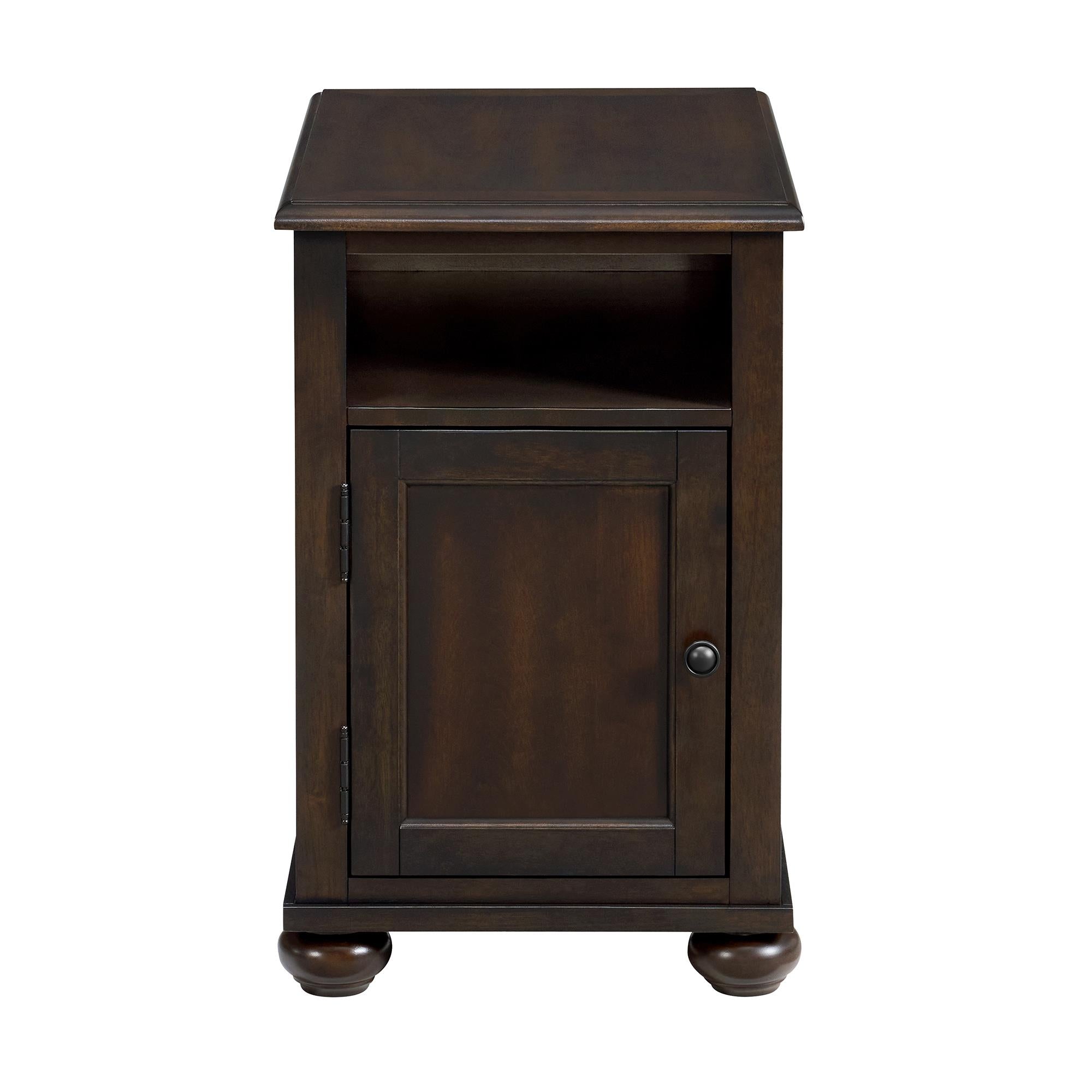 Elements International Wagner T-15740-5-CST Chairside Table - Image 2