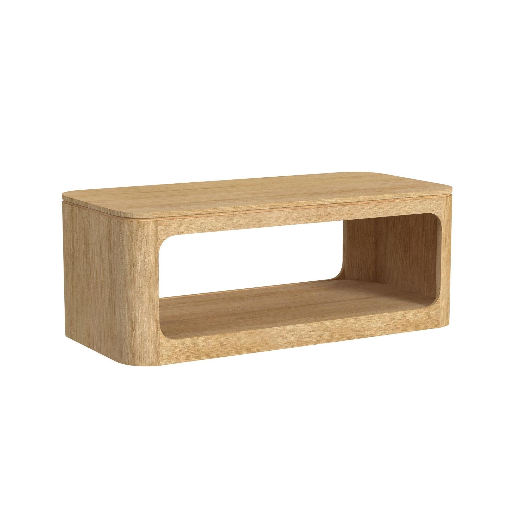 Elements International Rosalie T-16860-6-CT Coffee Table - Image 1