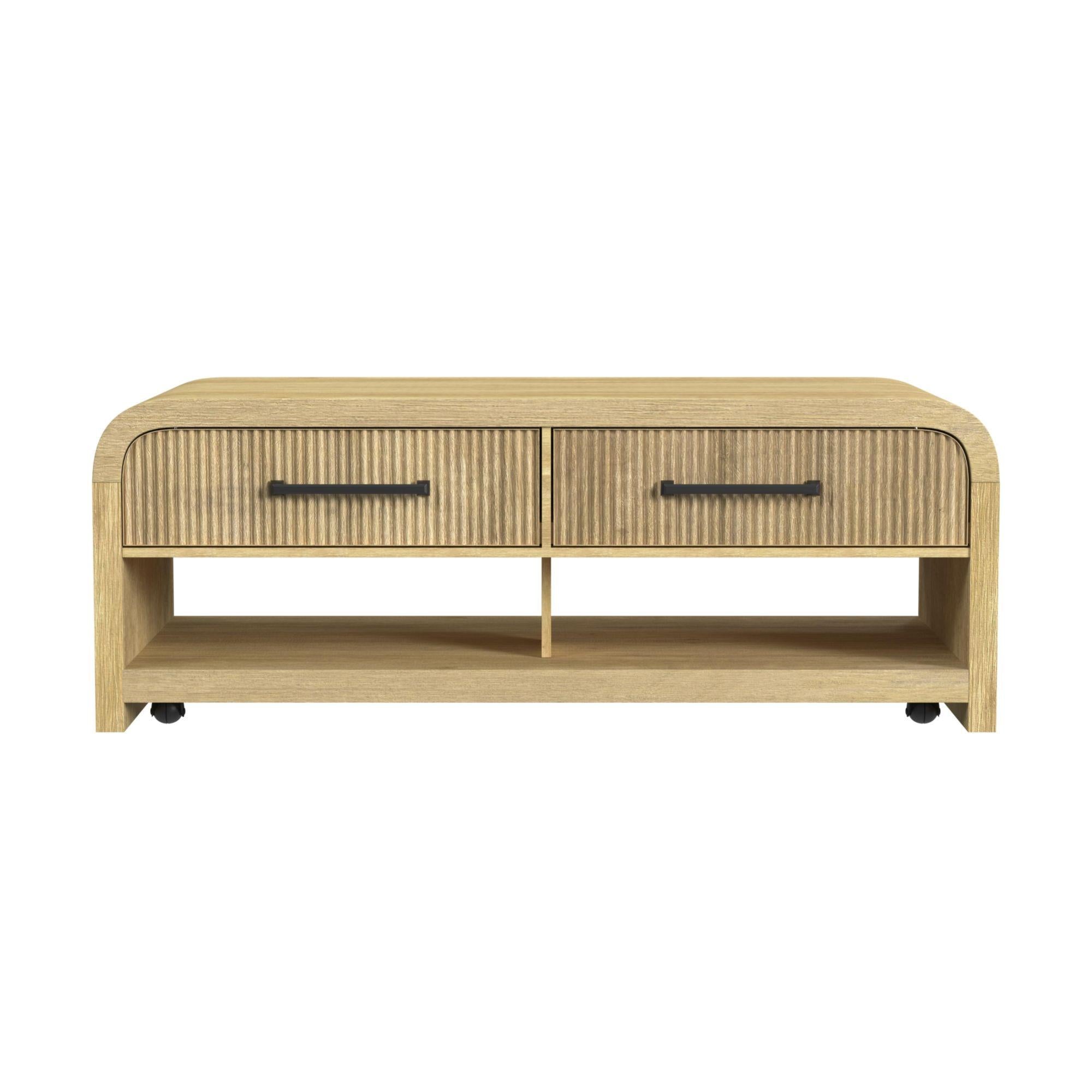 Elements International Ridgemont T-14440-6-CT Coffee Table - Image 2