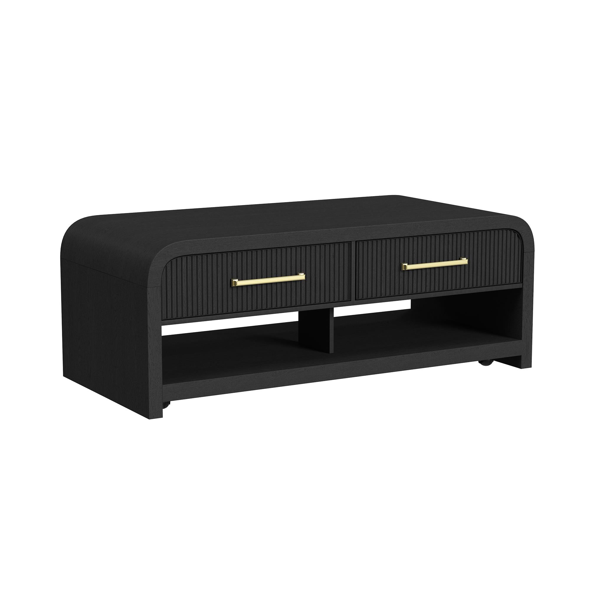 Elements International Ridgemont T-14440-8W-CT Coffee Table - Image 1