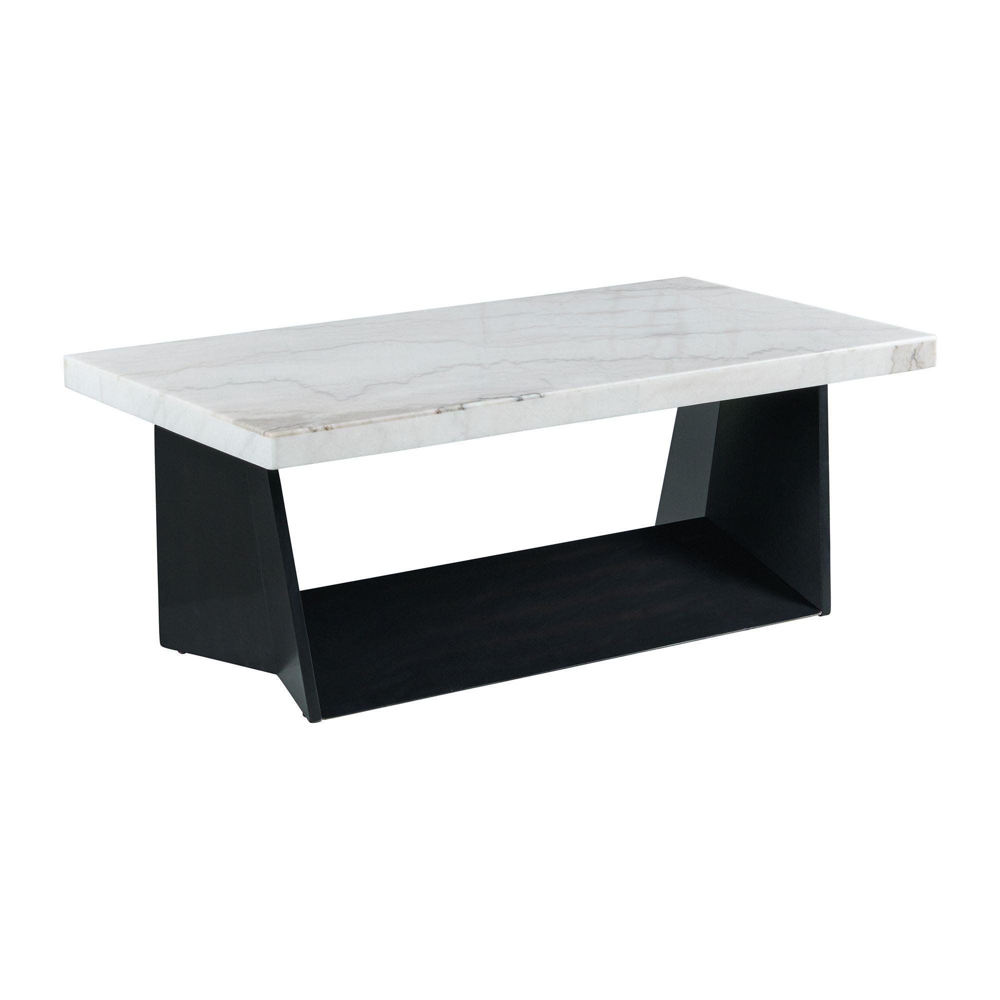 Elements International Beckley CTBY100CTC Coffee Table Complete - Image 1