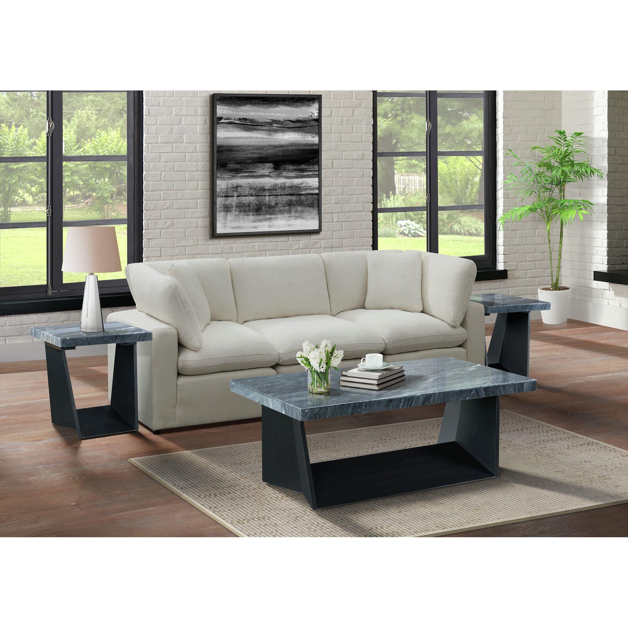 Elements International Beckley CTBY800CTC Coffee Table Complete - Image 3