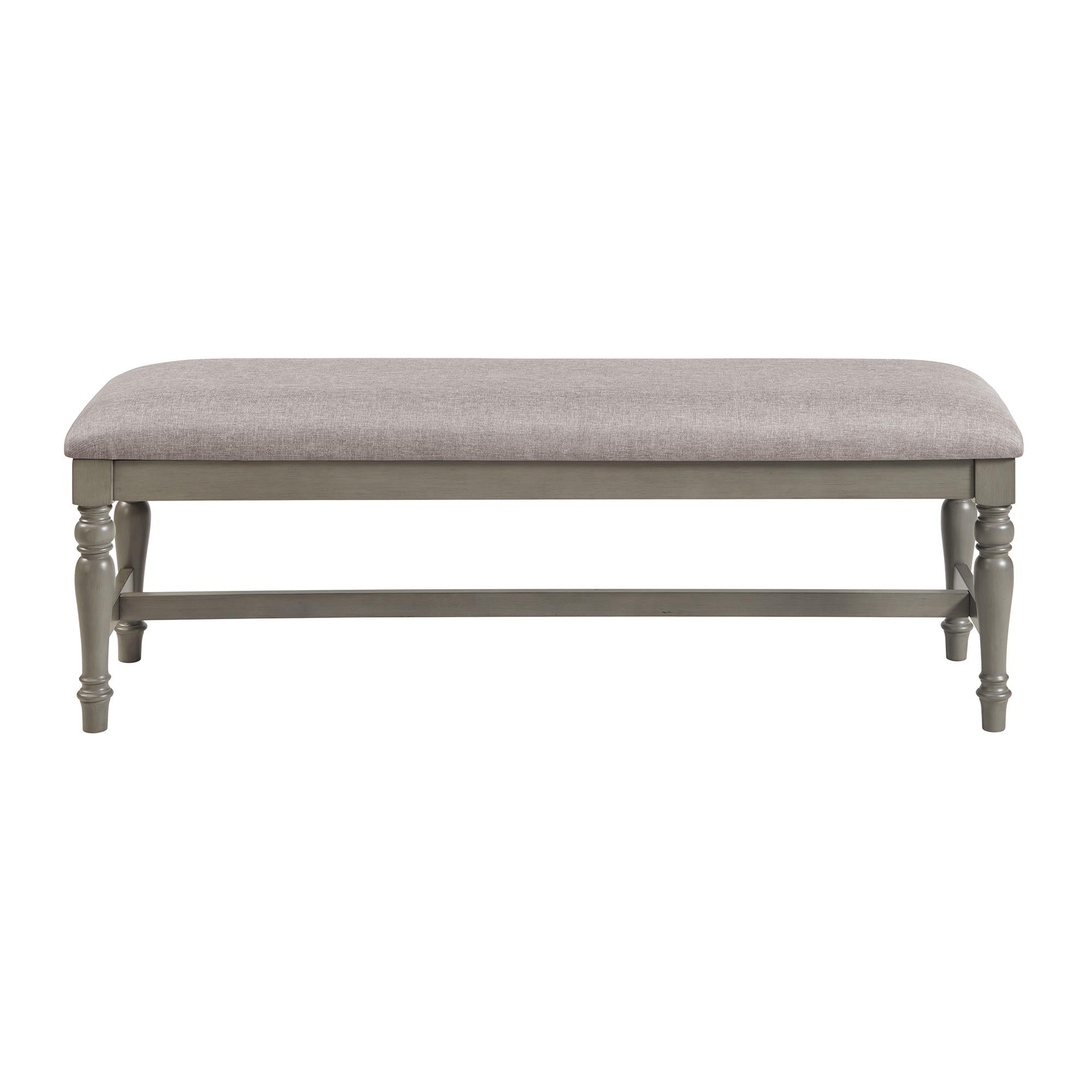 Elements International Sunnyvale D-2730-3-BN Dining Bench - Image 2