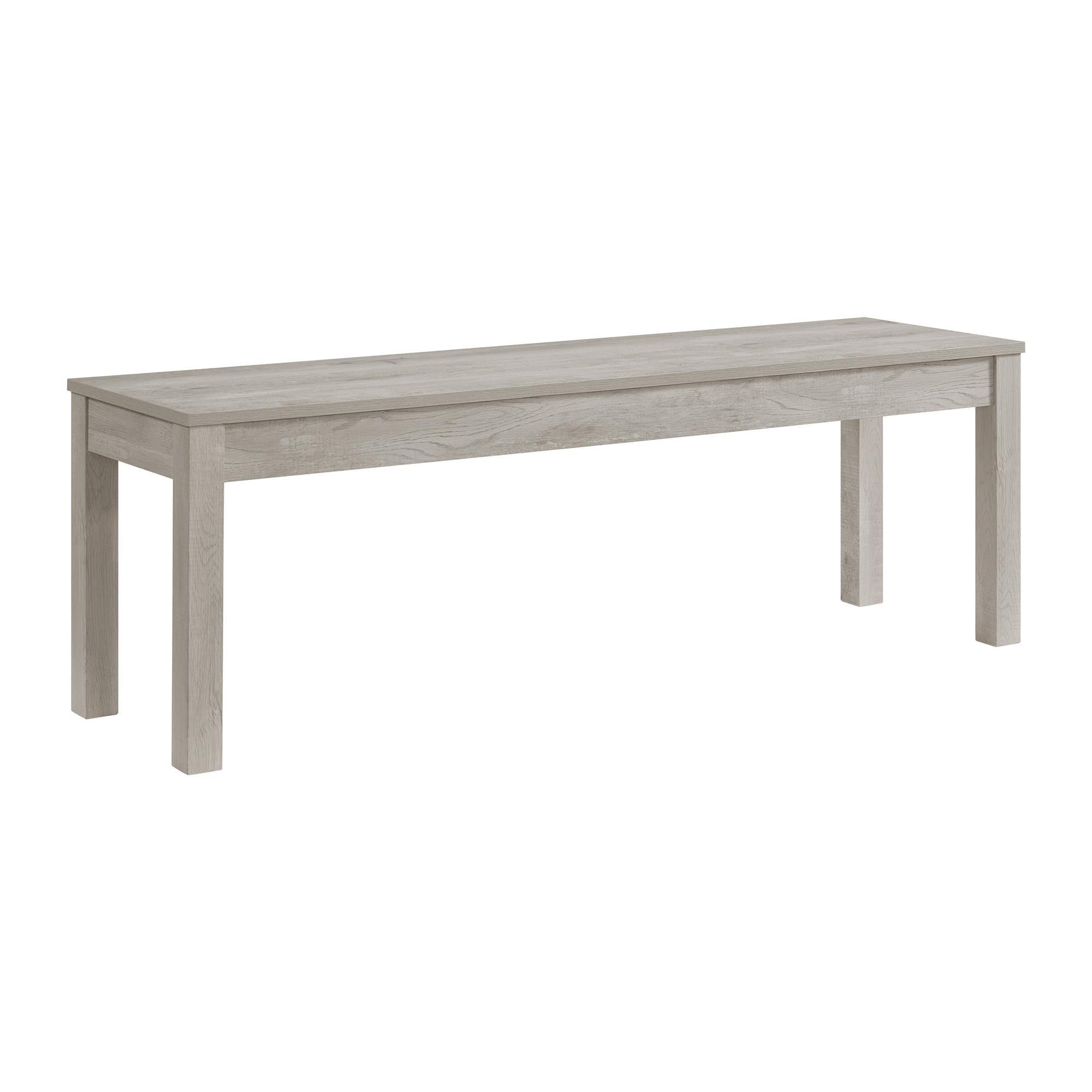 Elements International Eleanor D-6460-3-BN Dining Bench - Image 1