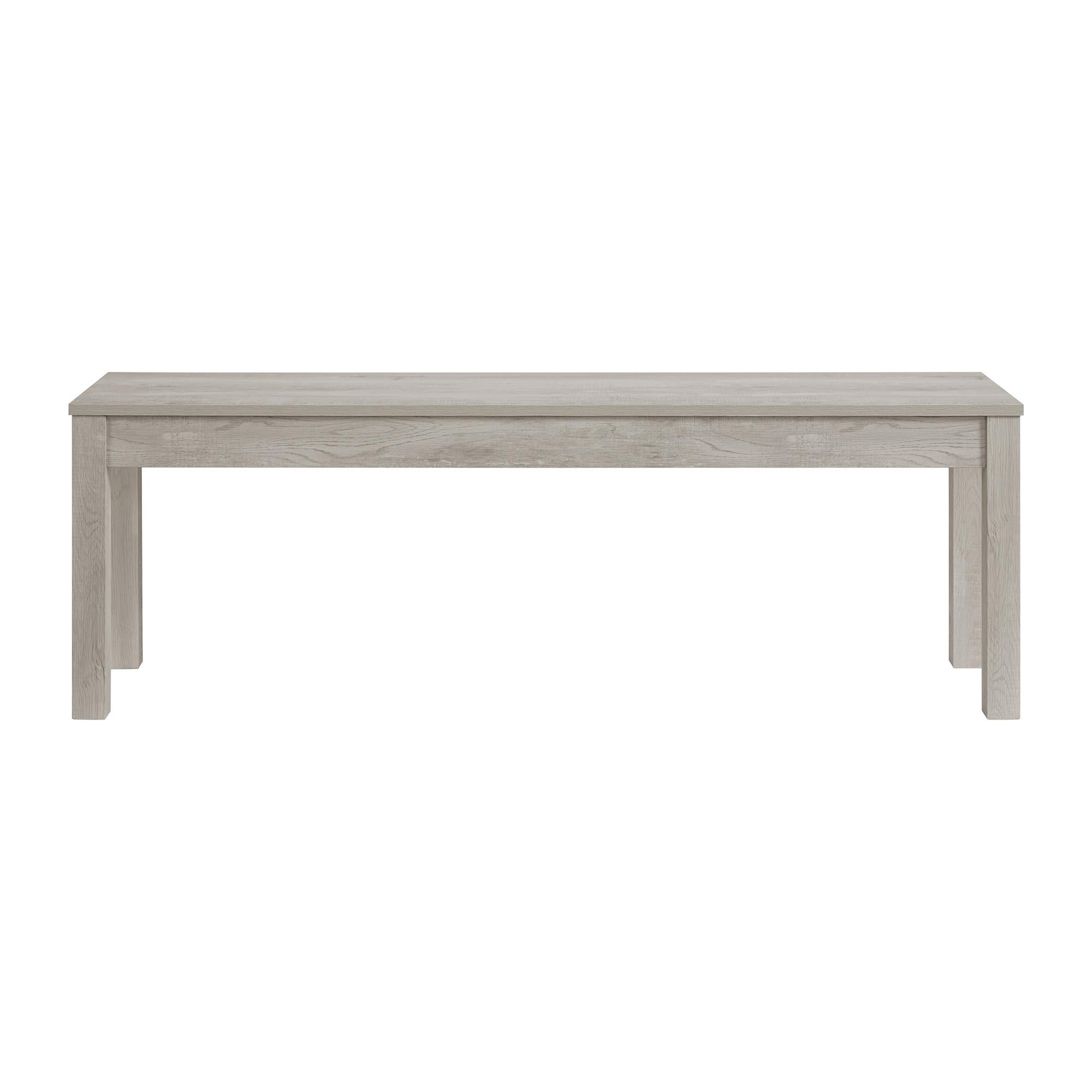 Elements International Eleanor D-6460-3-BN Dining Bench - Image 2