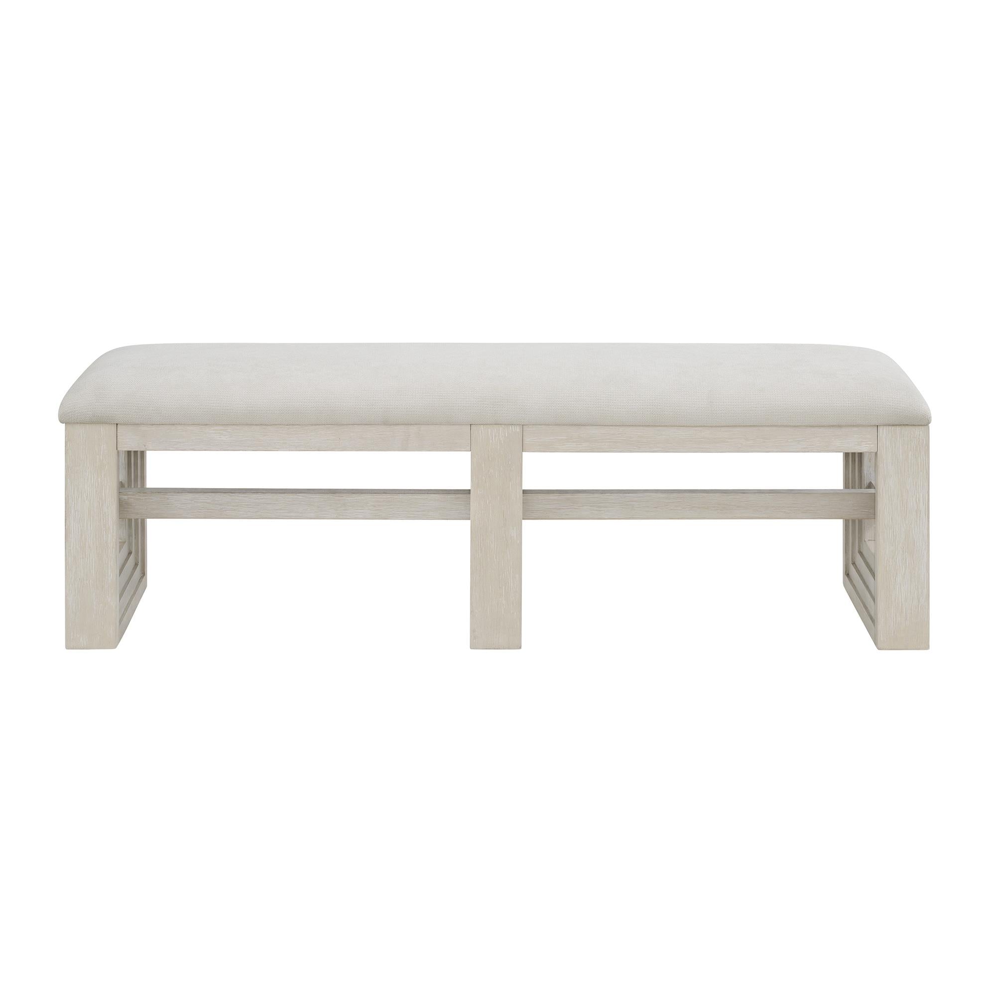 Elements International Avalanche D-11600-7-BN Dining Bench - Image 2