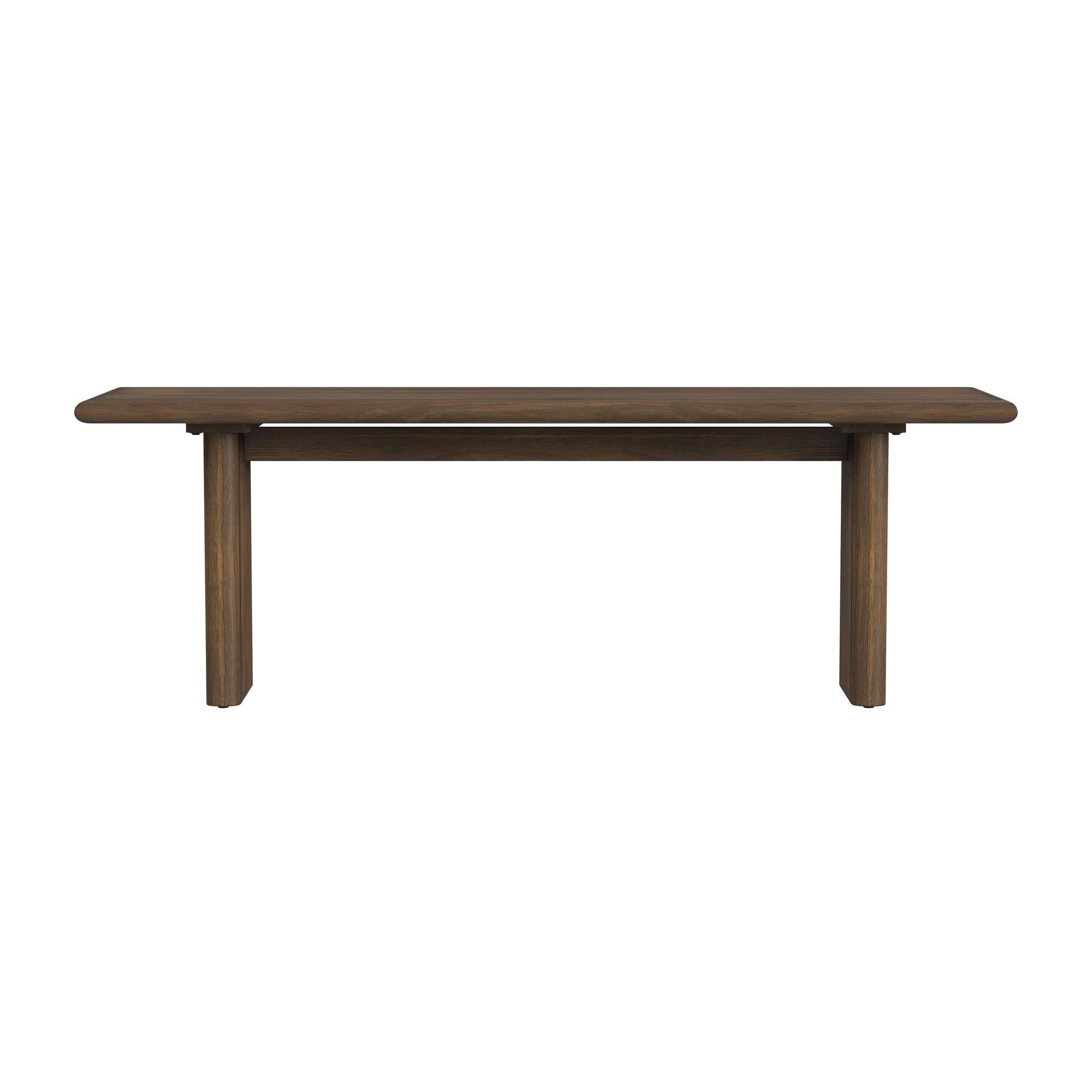 Elements International Brisbane D-16760-5-BN Dining Bench - Image 2