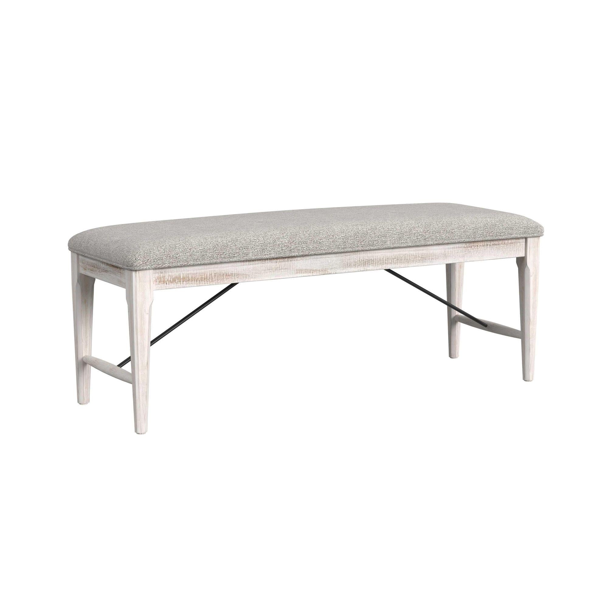 Elements International Rogen Rustic D-12850-7-BN Dining Bench - Image 1