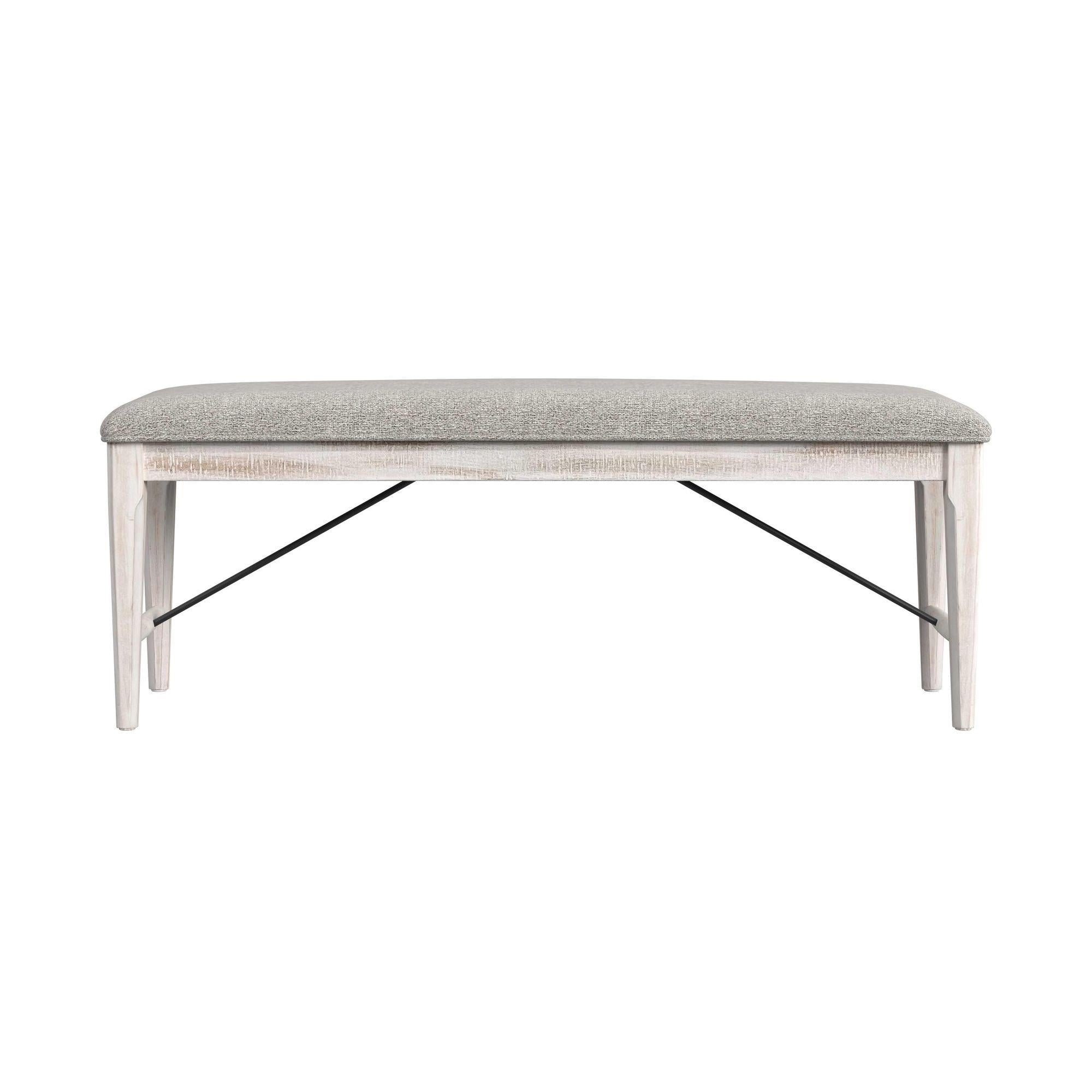 Elements International Rogen Rustic D-12850-7-BN Dining Bench - Image 2