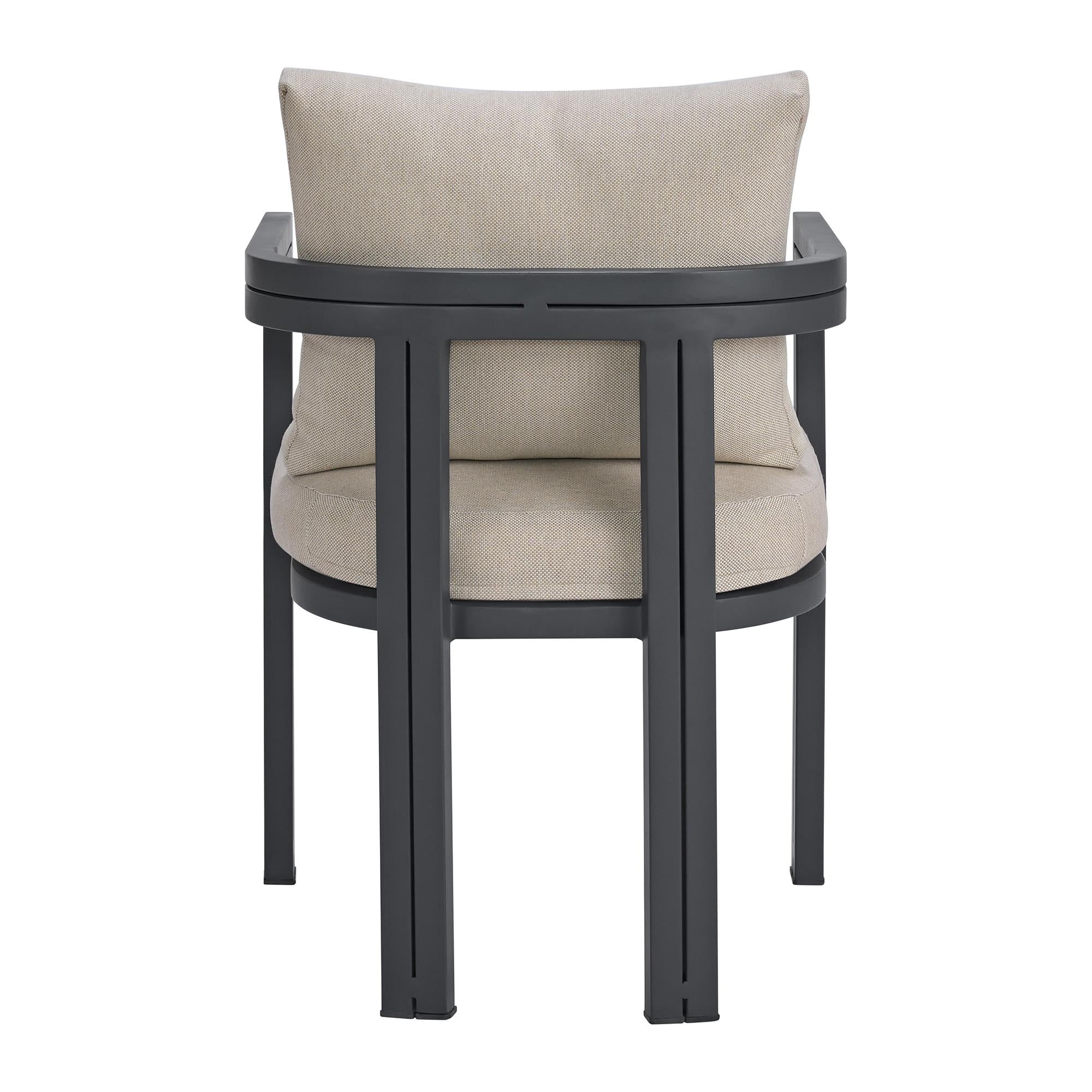 Elements International Playa O-16230-3-SC Dining Chair - Image 3