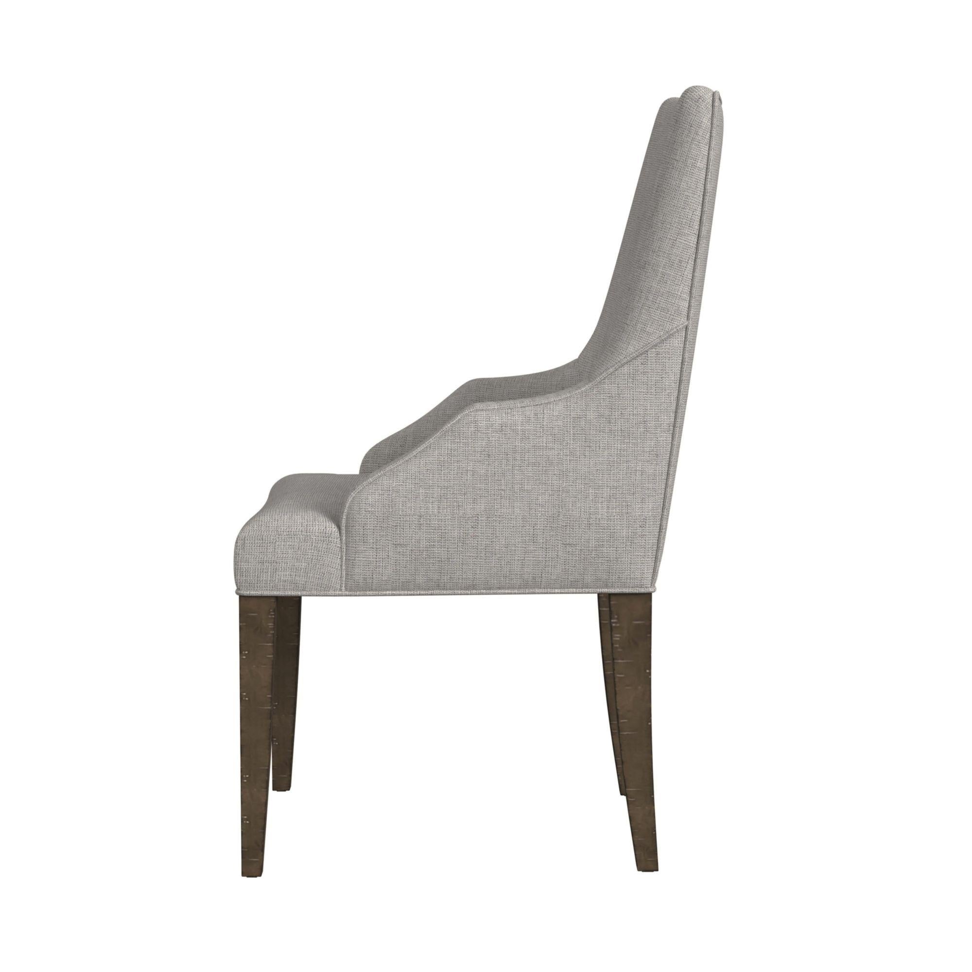 Elements International Yellowstone D-12830-3-AC Dining Host Chair - Image 3