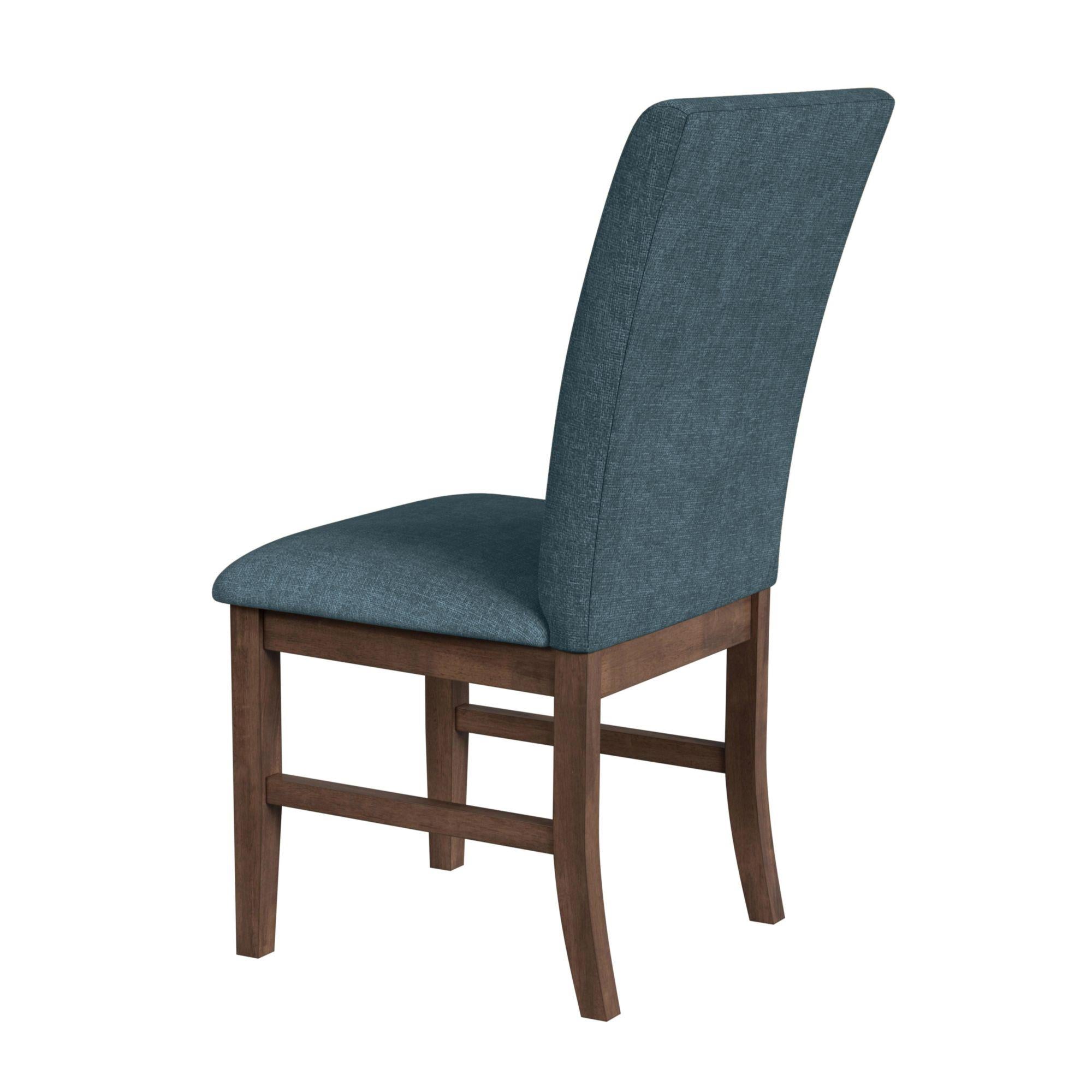 Elements International Santa Barbara D-16550-5-SCB Dining Side Chair - Image 3