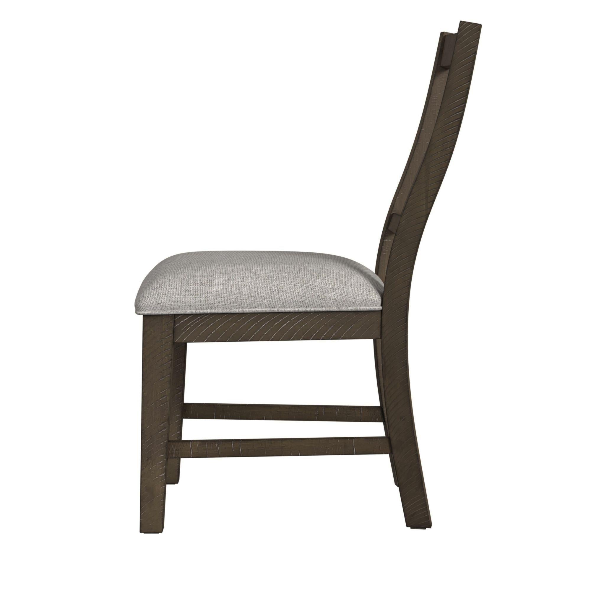 Elements International Yellowstone D-12830-3-SC Dining Side Chair - Image 3