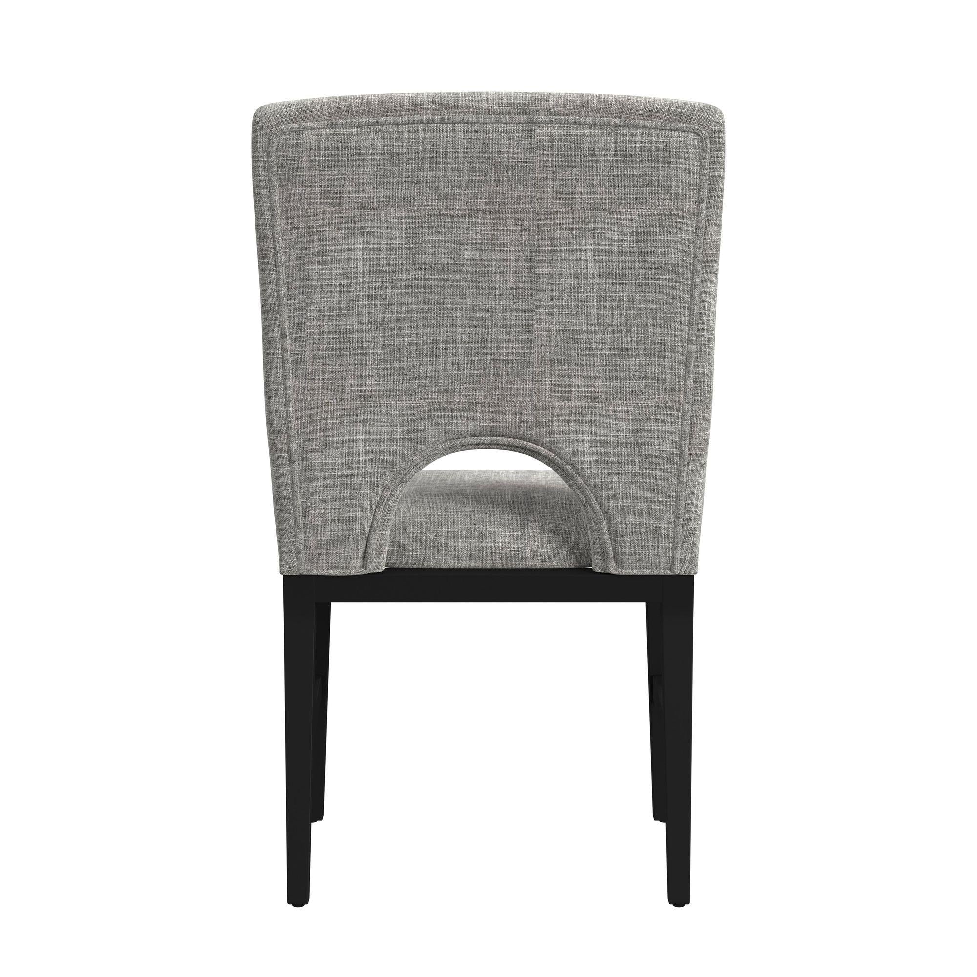 Elements International Oregon D-17380-8-SC Dining Side Chair - Image 3