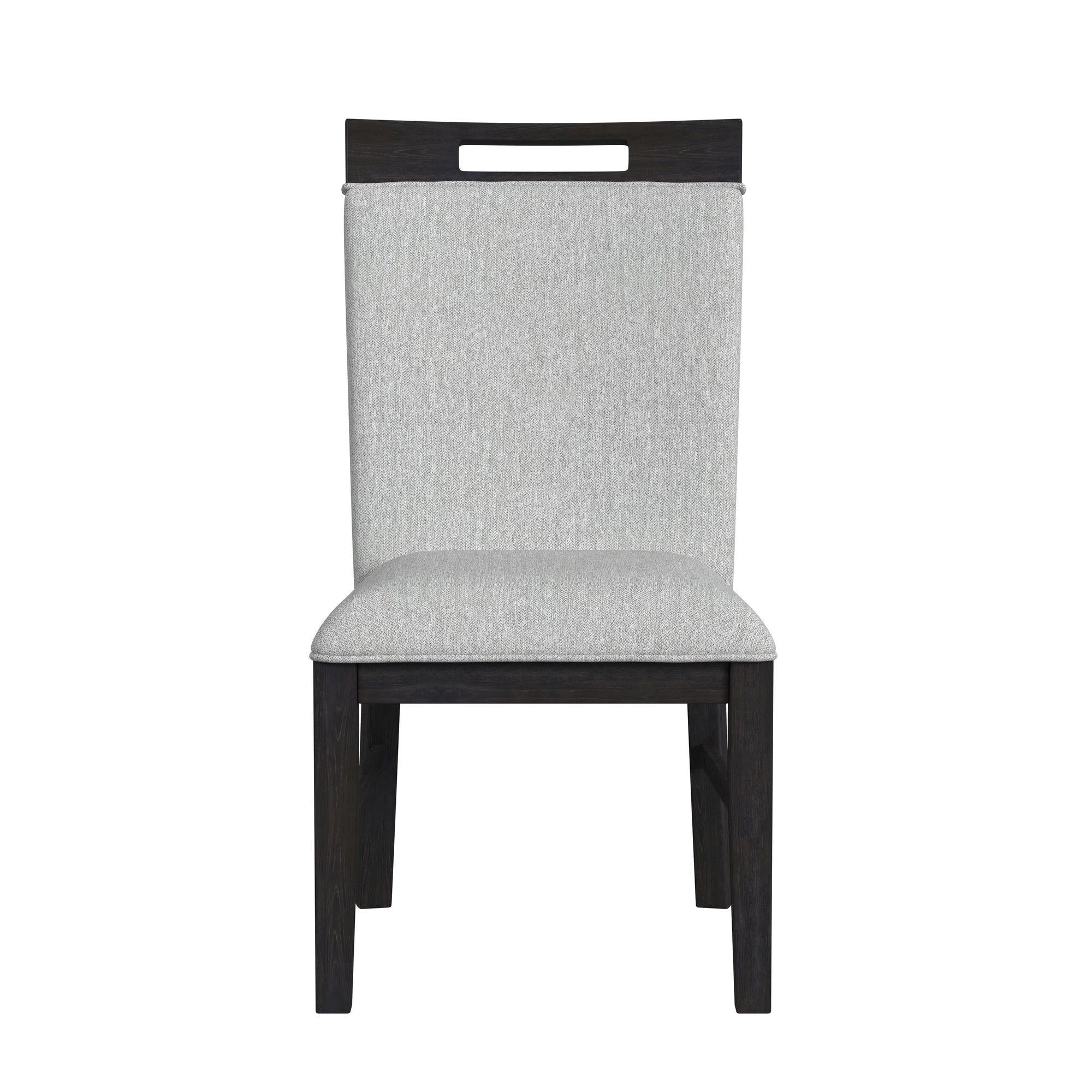Elements International Transcend D-12980-3-SC Dining Side Chair - Image 2