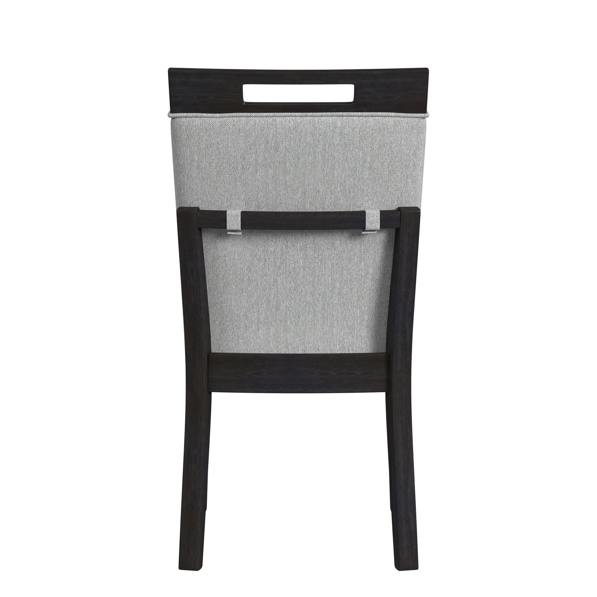 Elements International Transcend D-12980-3-SC Dining Side Chair - Image 3