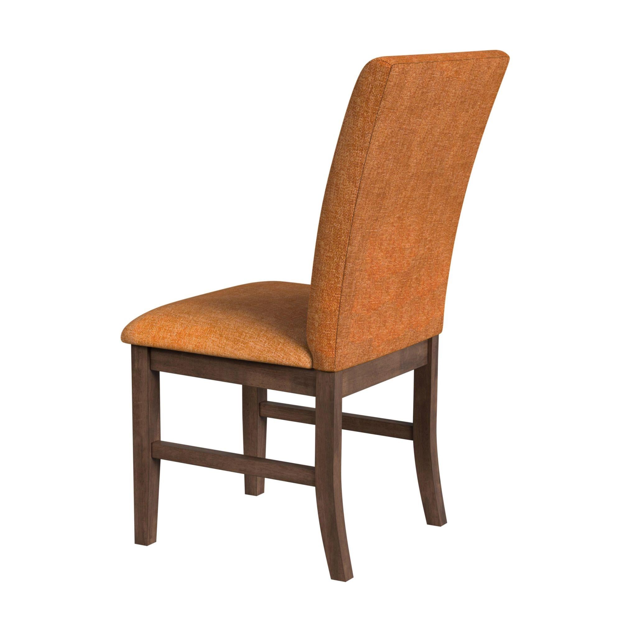 Elements International Santa Barbara D-16550-5-SCR Dining Side Chair - Image 3