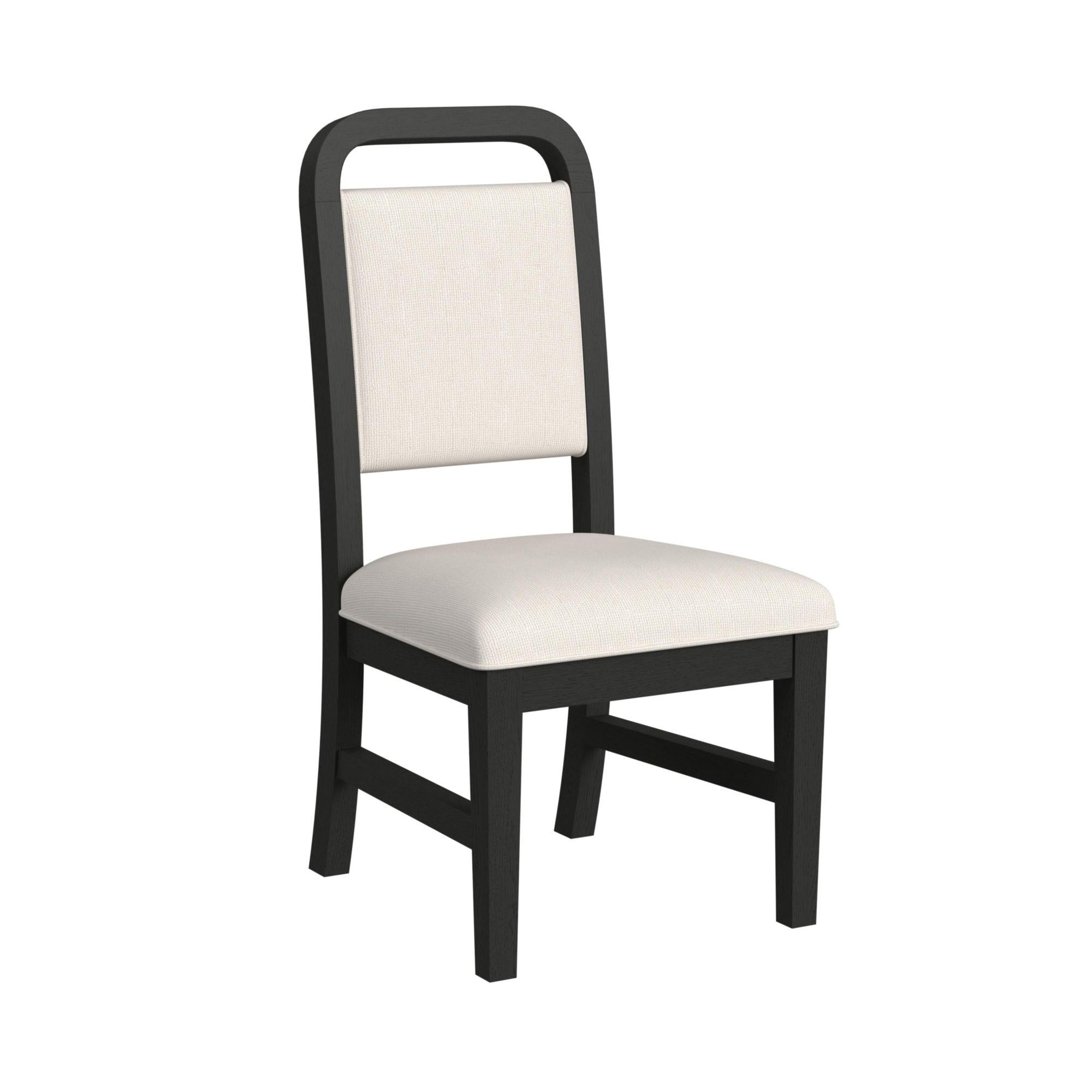Elements International Ridgemont D-14440-8W-SC2 Dining Side Chair