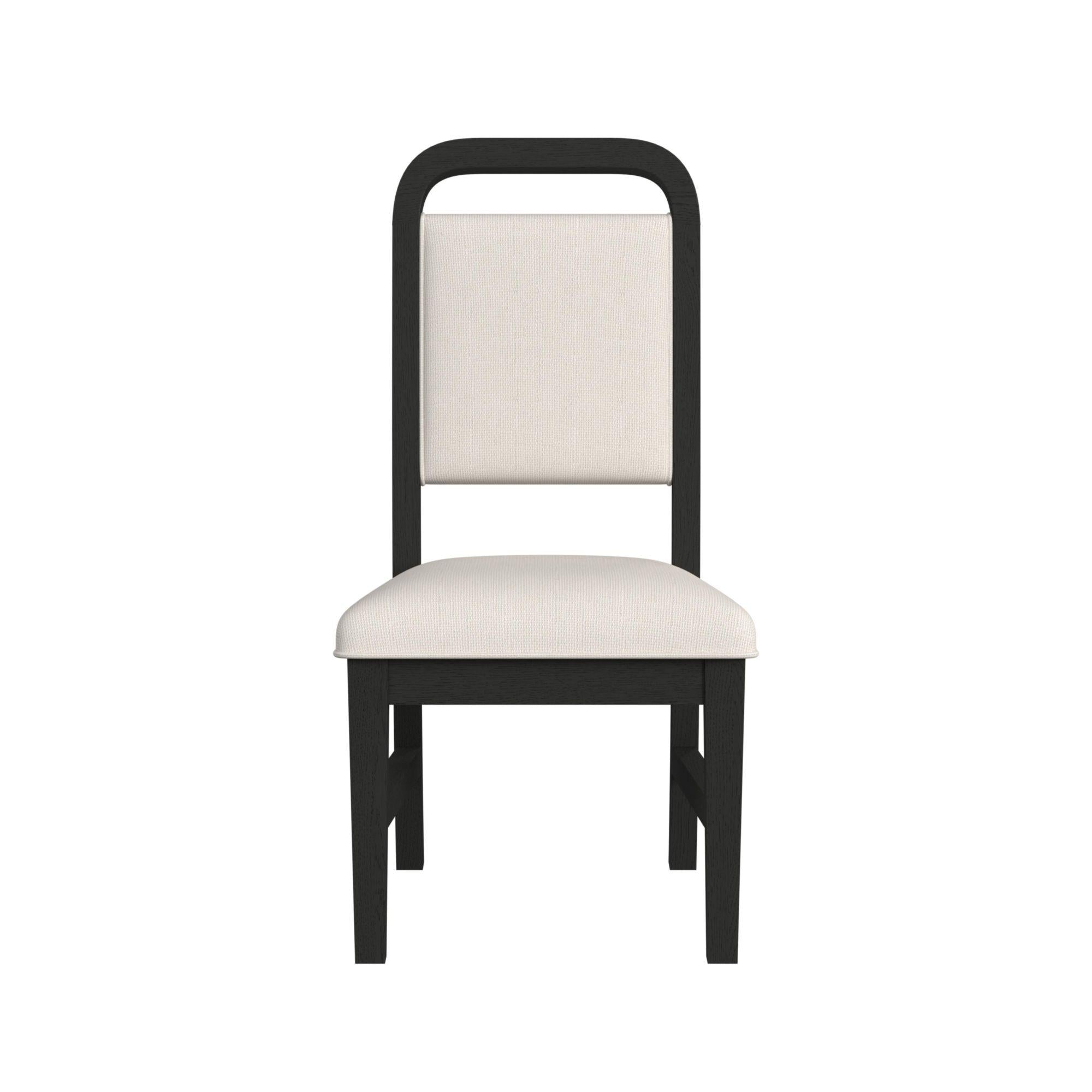 Elements International Ridgemont D-14440-8W-SC2 Dining Side Chair - Image 2