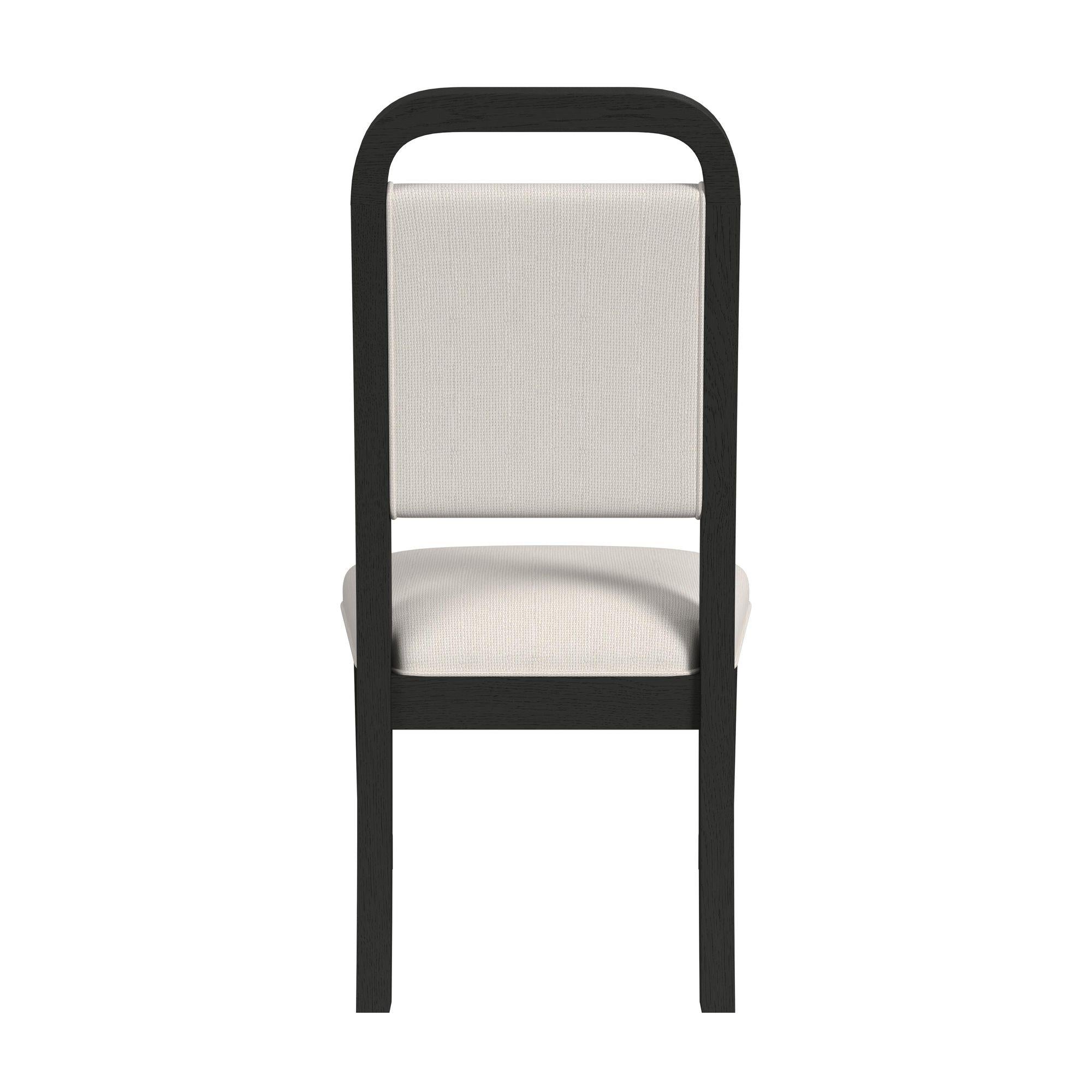 Elements International Ridgemont D-14440-8W-SC2 Dining Side Chair - Image 3