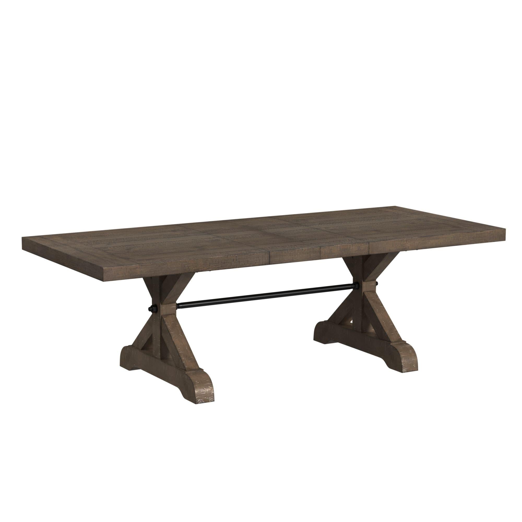 Elements International Yellowstone D-12830-3-DT Dining Table - Image 1