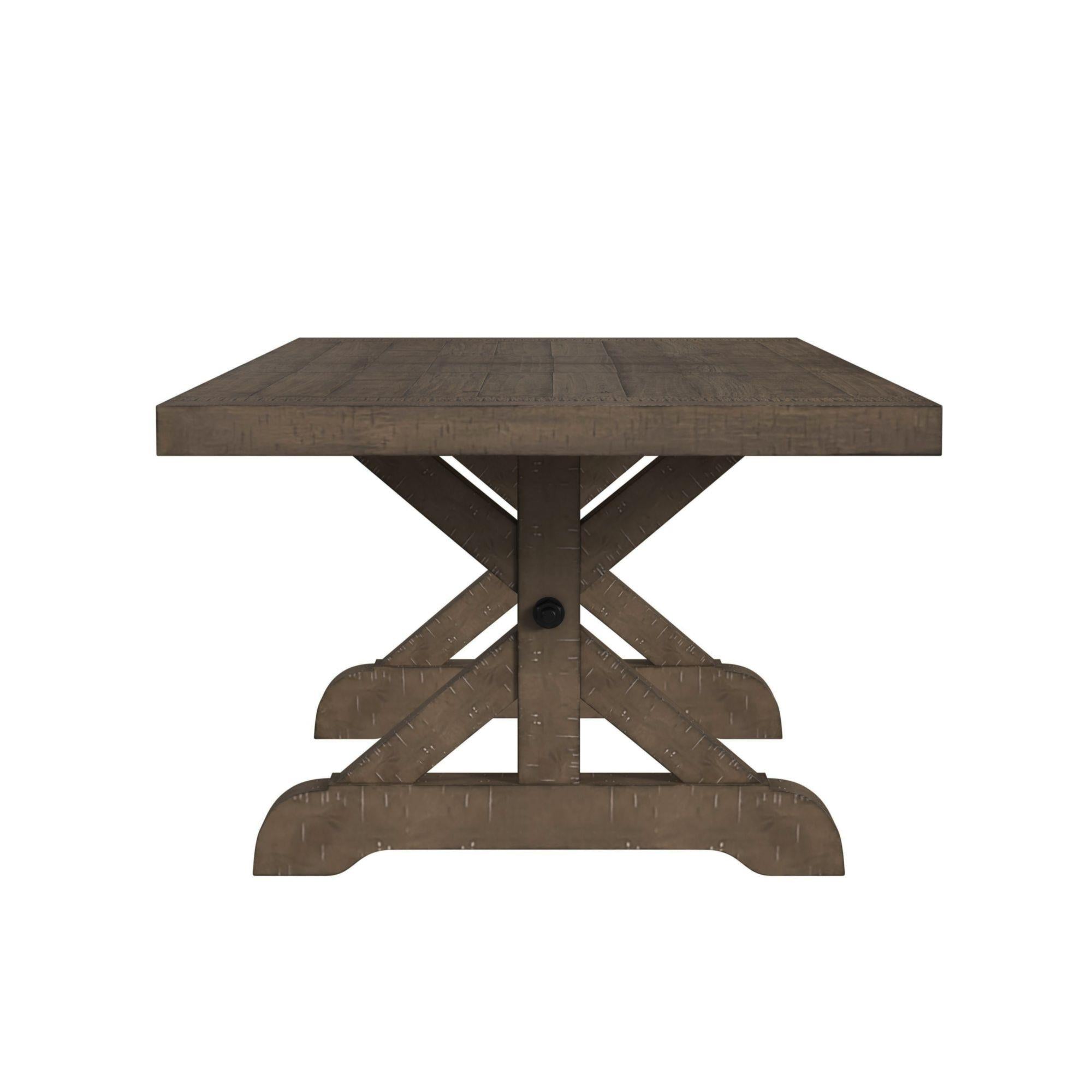Elements International Yellowstone D-12830-3-DT Dining Table - Image 3