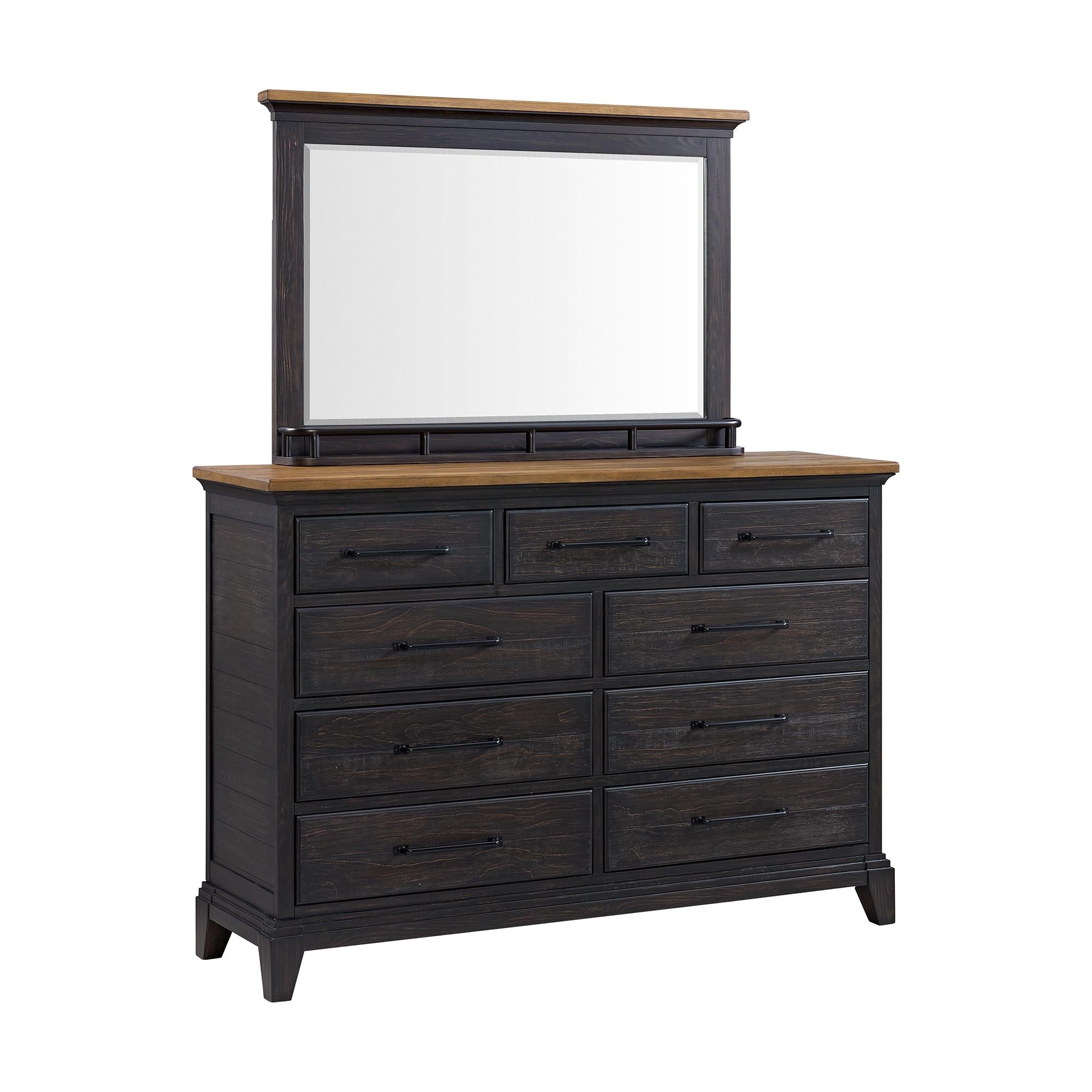 Elements International Montrose B-16670-5-DRMR Dresser And Mirror
