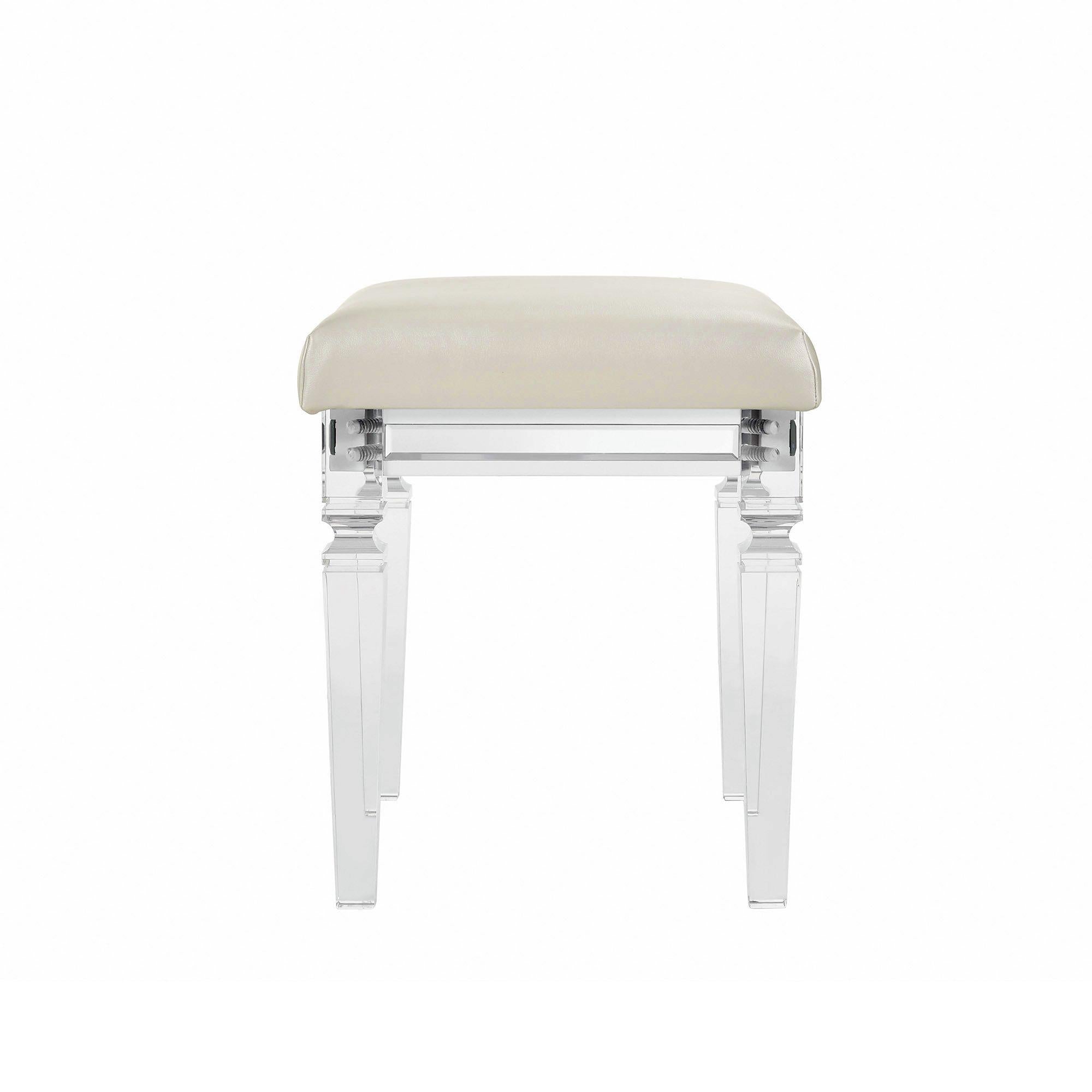 Elements International Twenty Nine TN700VTNSTAL Dressing Stool - Image 2
