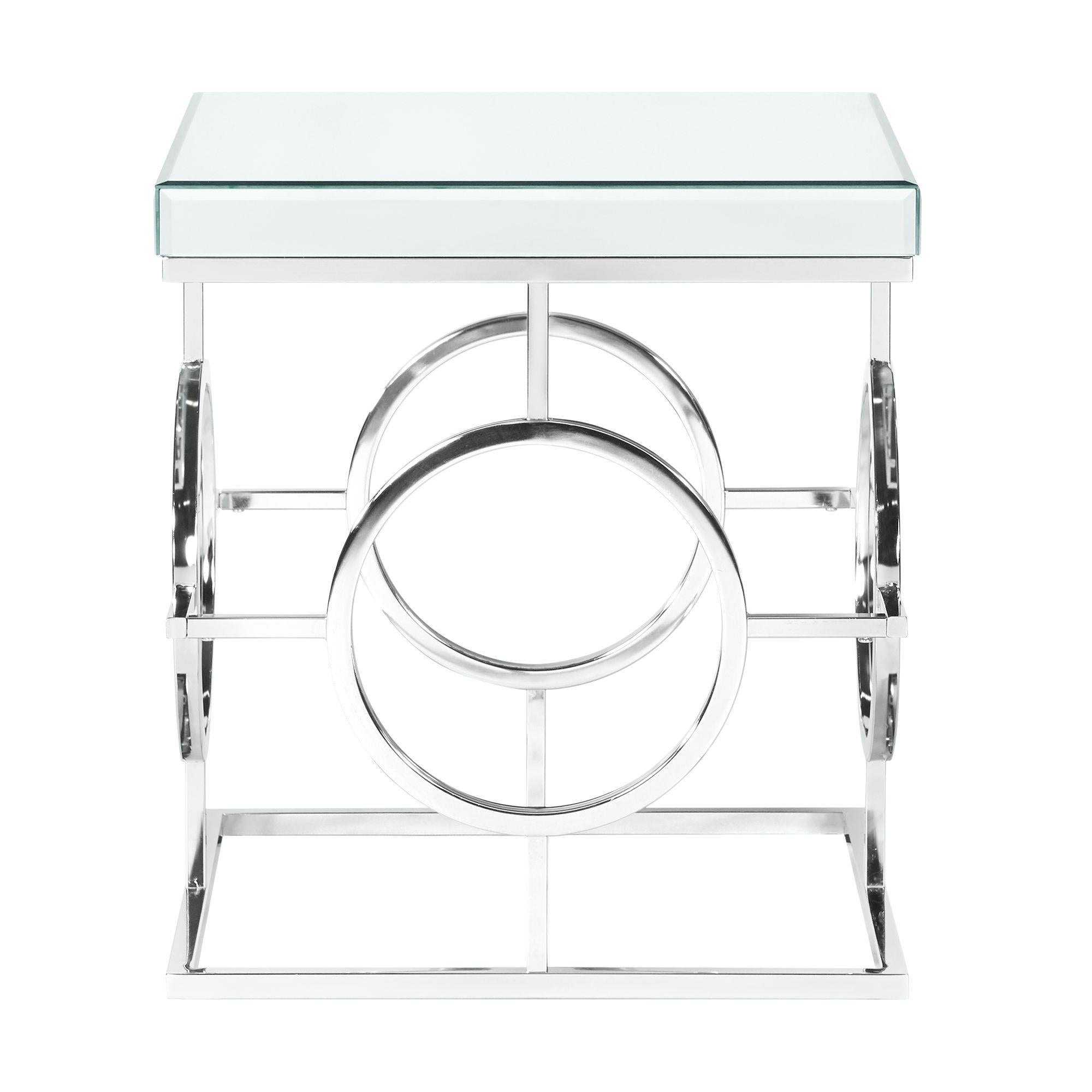 Elements International Pearl CTPL100ET End Table - Image 2