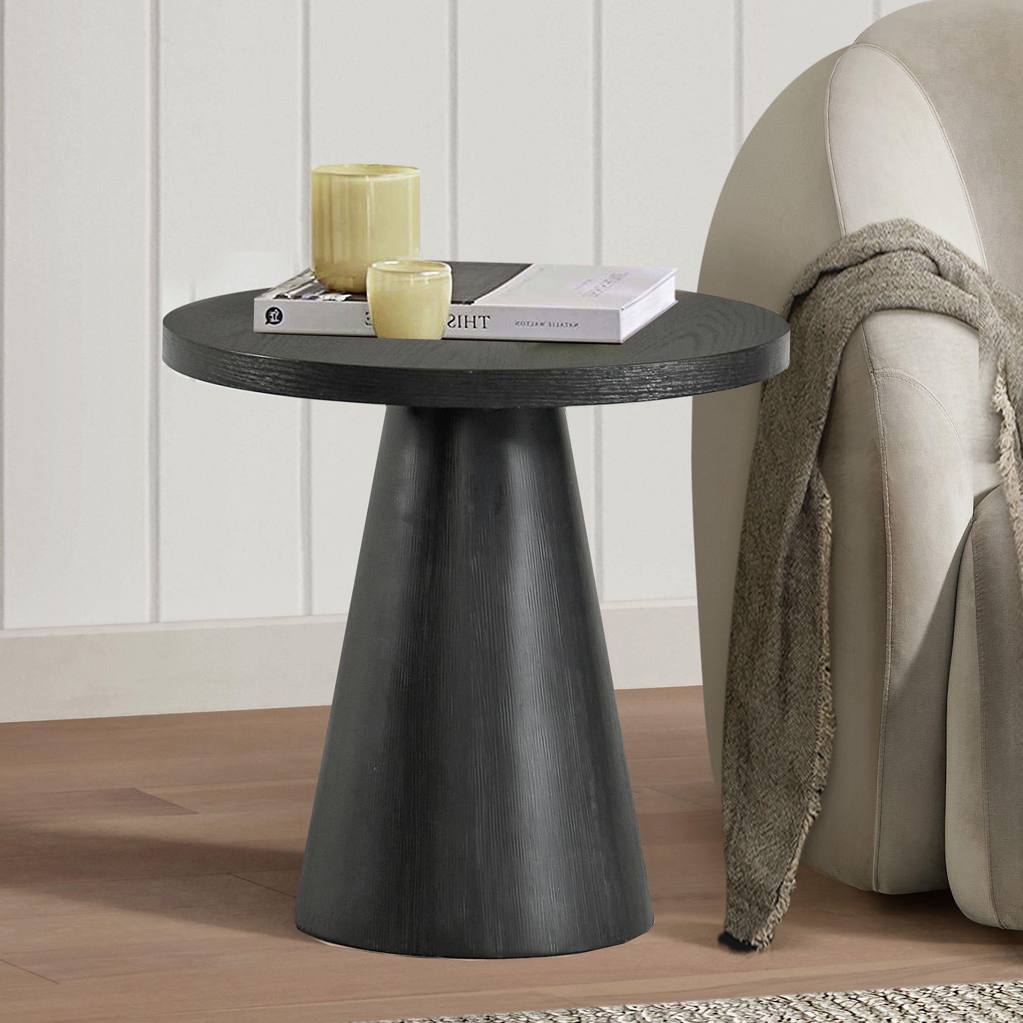 Elements International Portland T-1710-8-ET End Table - Image 2