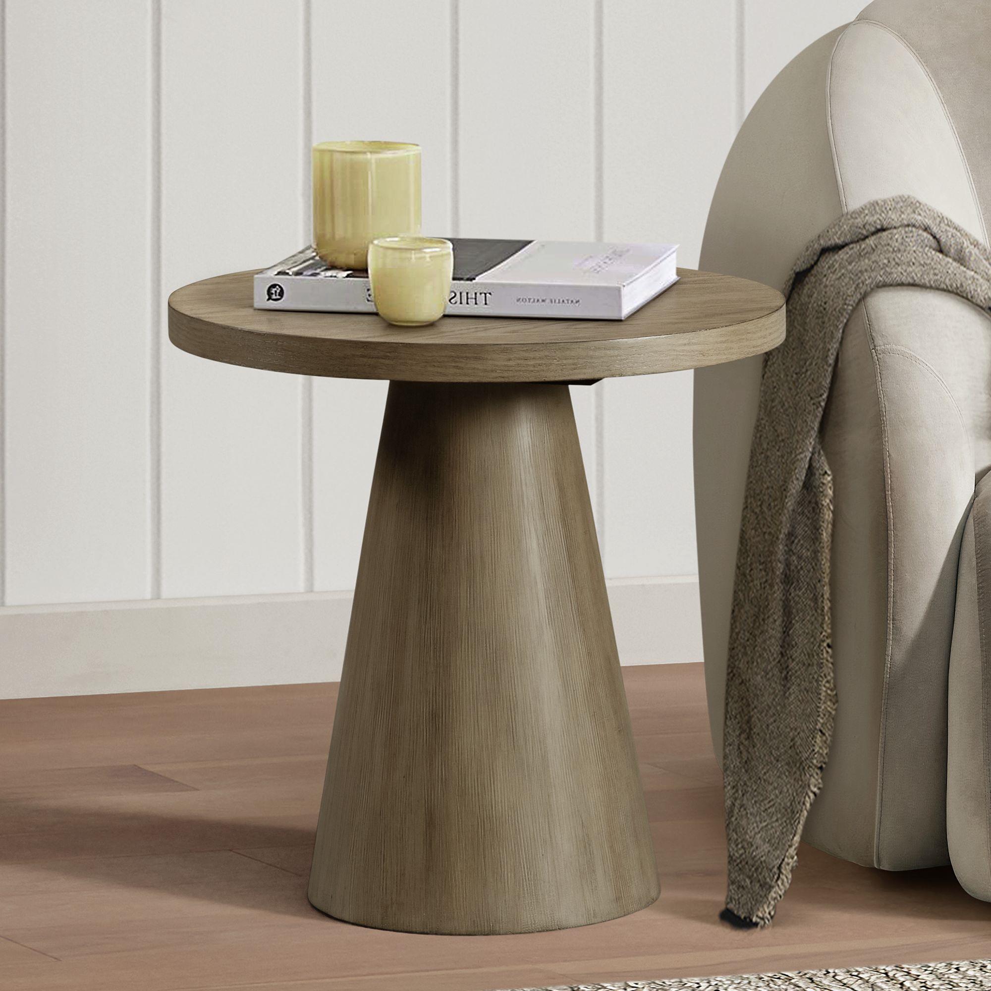 Elements International Portland T-1710-3-ET End Table - Image 2