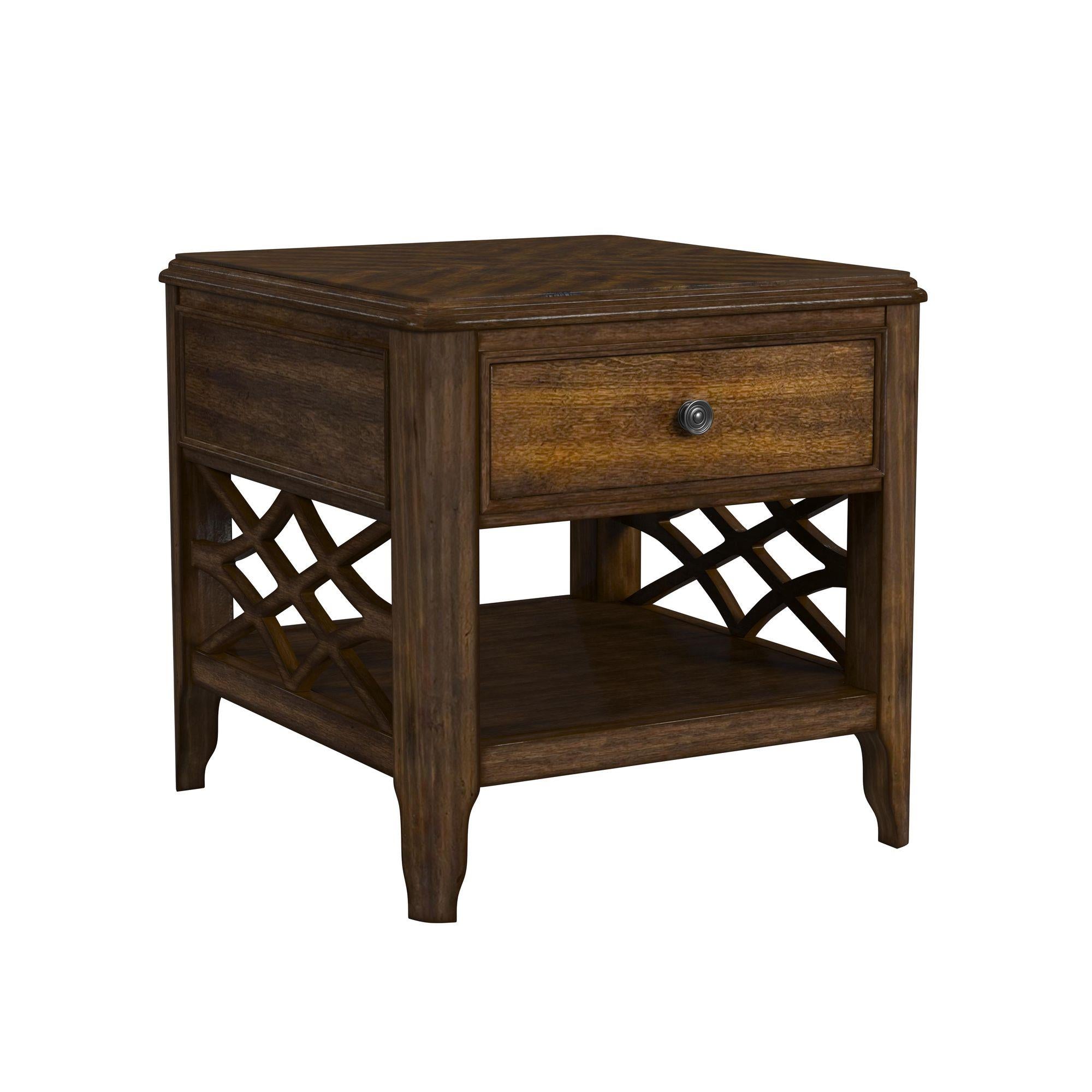 Elements International Phillipe T-5210-5-ET End Table - Image 1