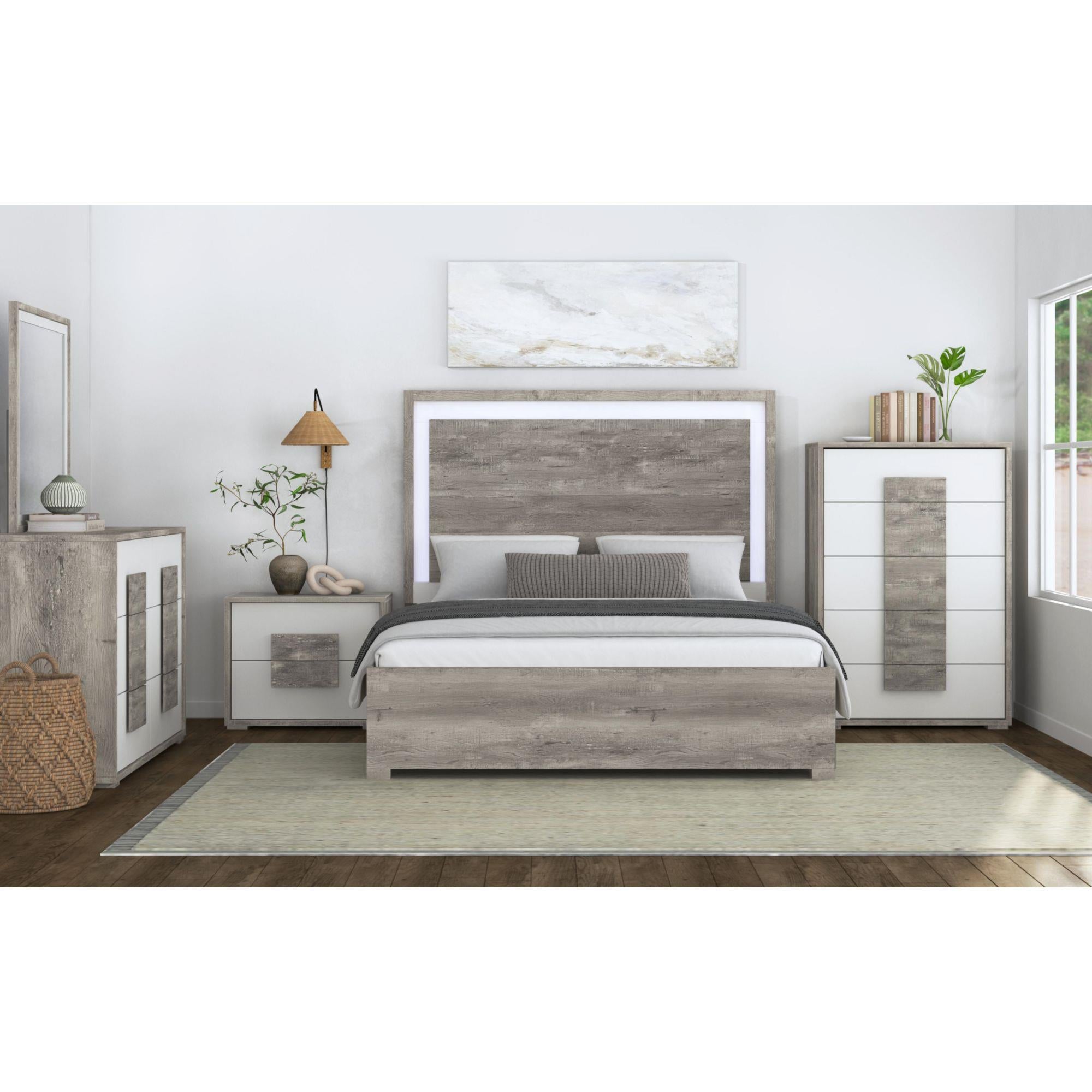 Elements International San Matteo B-16010-7-FBL Full Bed - Image 3