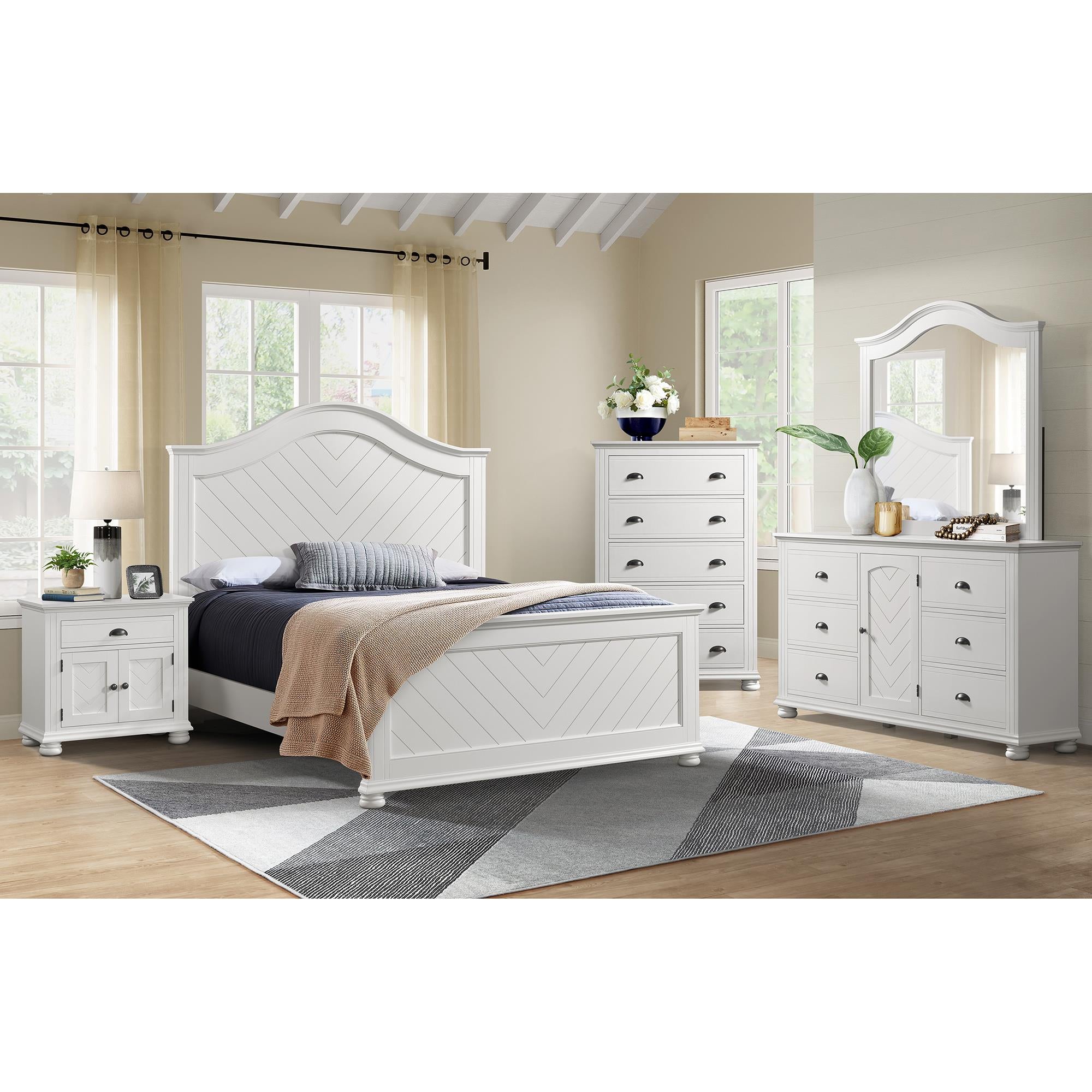 Elements International Kona B-9340-7-FB Full Panel Bed - Image 3