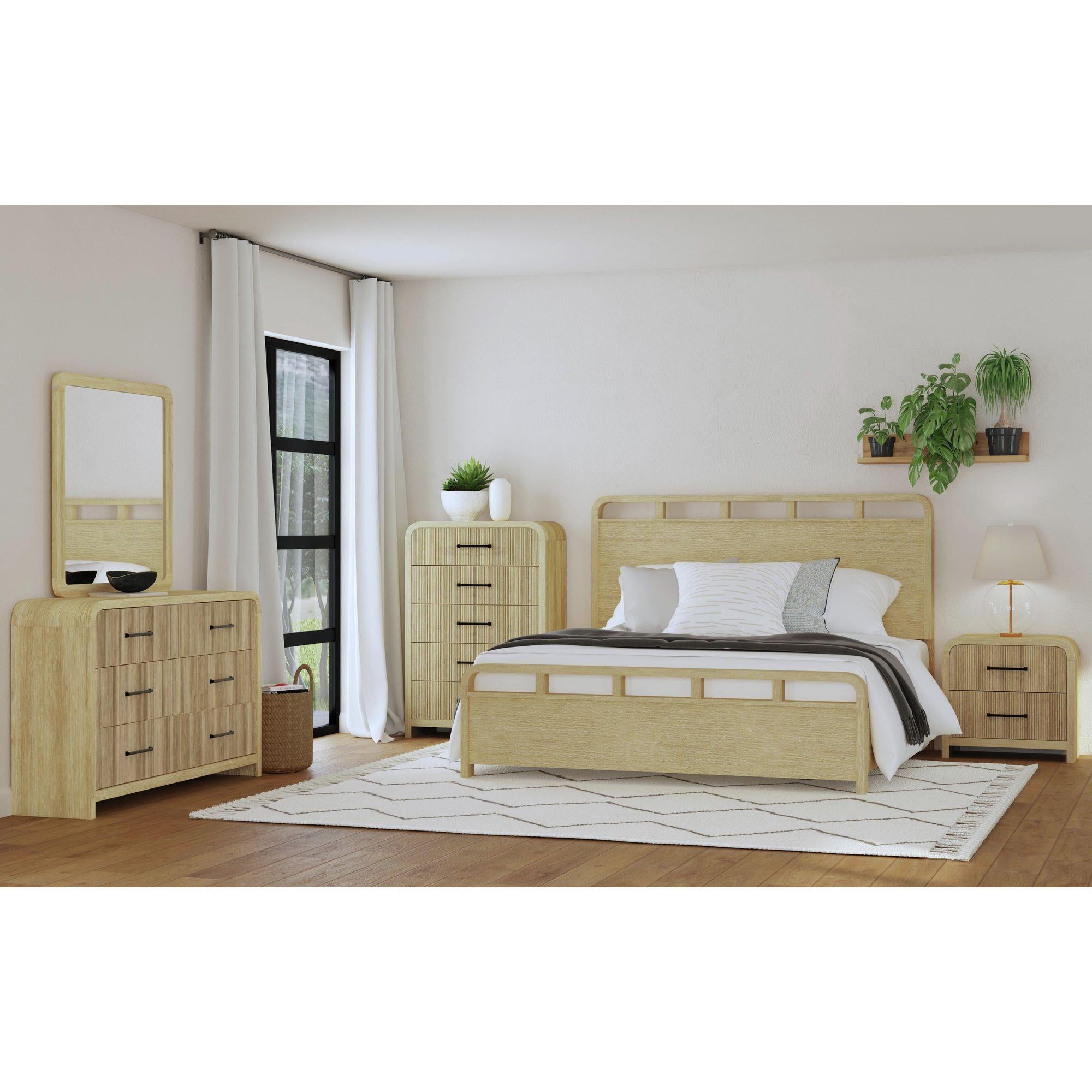 Elements International Ridgemont B-14440-6-FB Full Panel Bed - Image 3