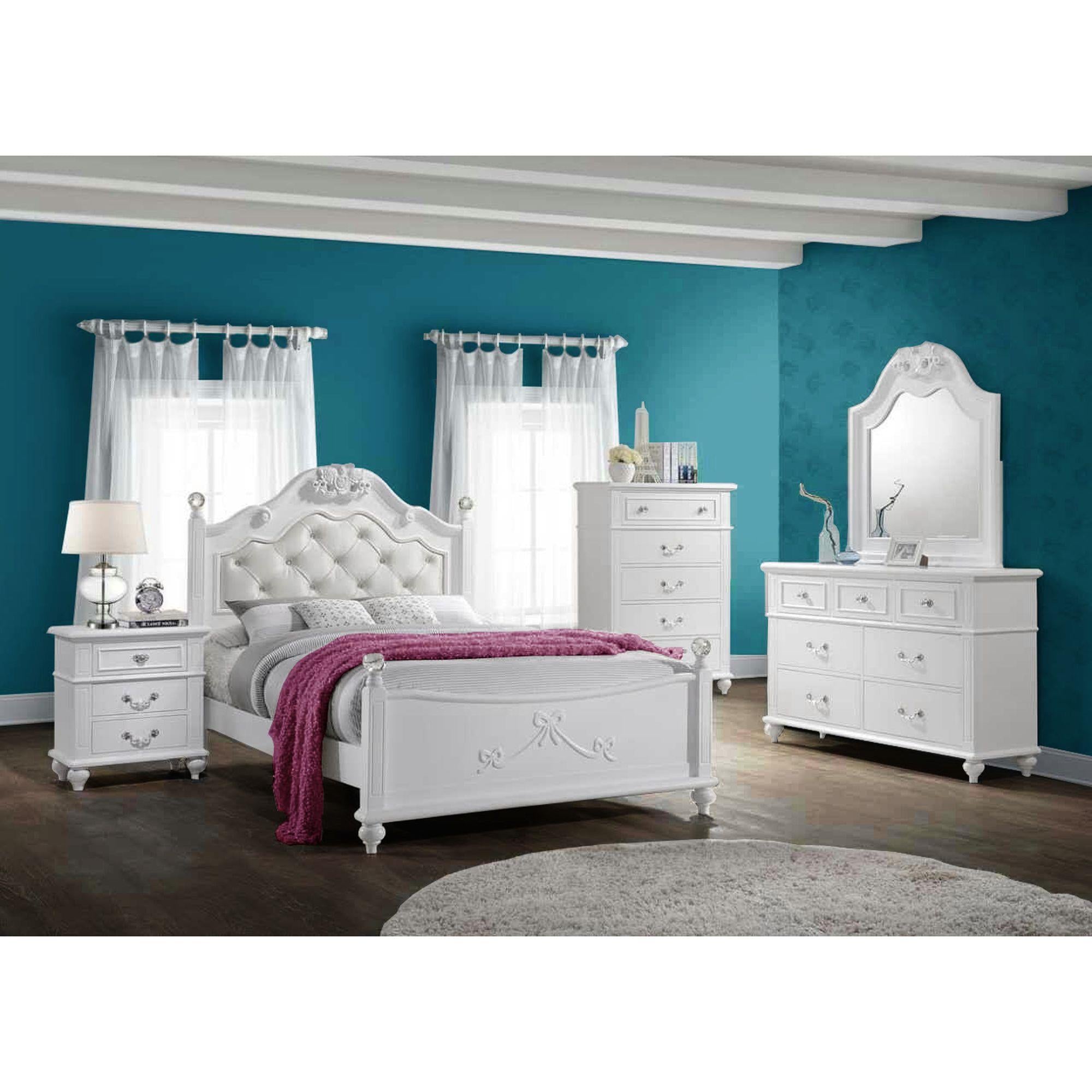 Elements International Alana AN700FB Full Platform Bed - Image 3